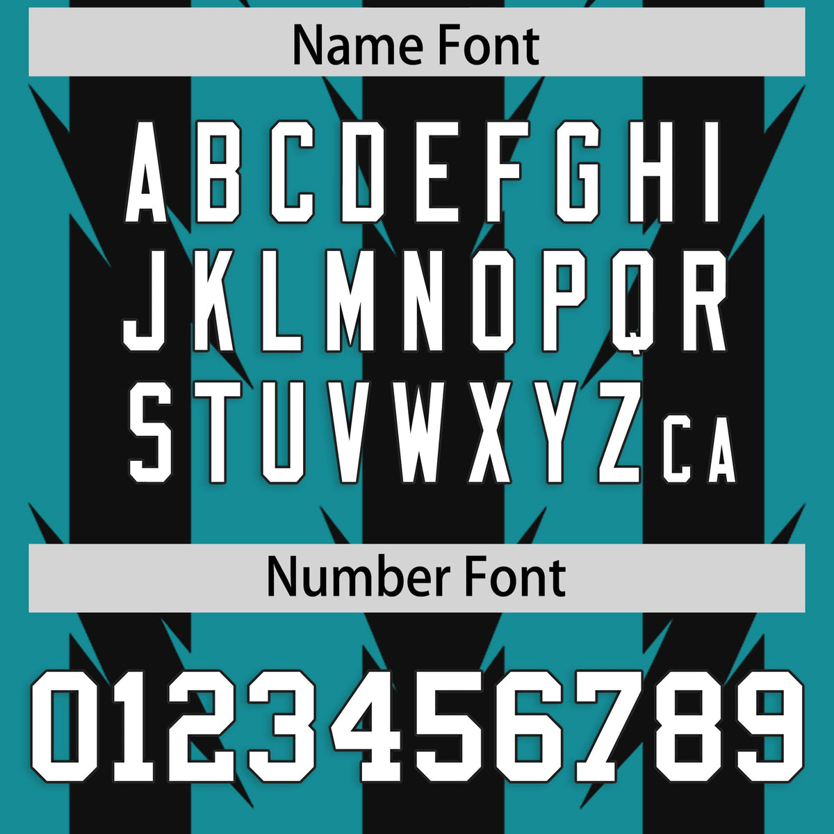 Custom Aqua and Black Graffiti Pattern Practice Flag Football Jerseys For Youth &amp; Mens| KXKSHOP