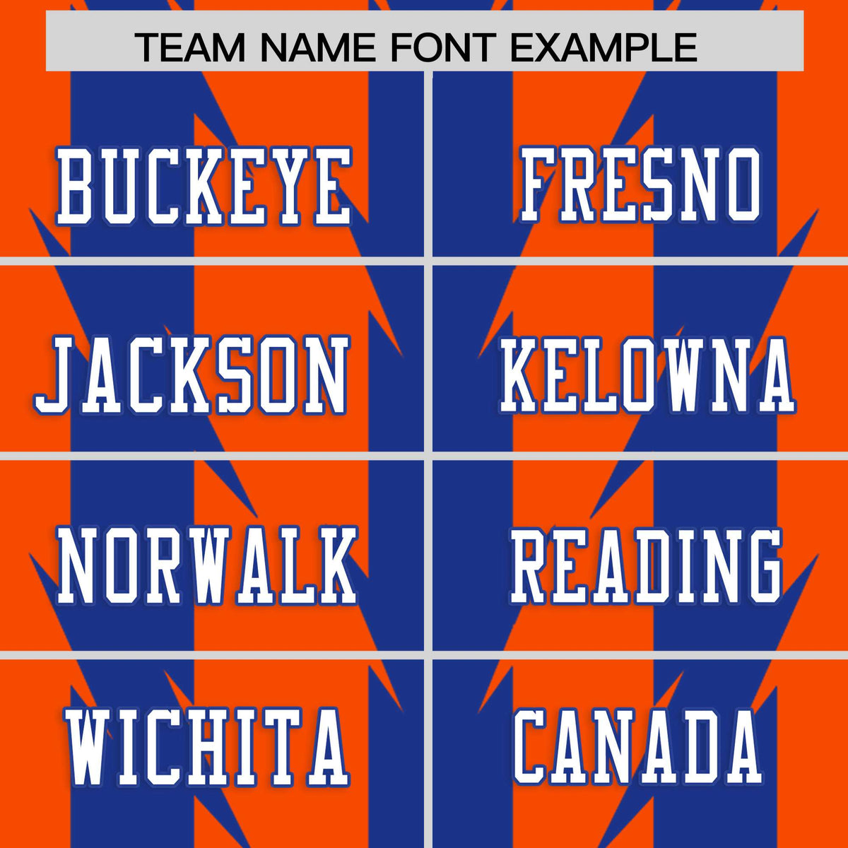Custom Orange and Royal Graffiti Pattern Practice Flag Football Jerseys For Youth &amp; Mens| KXKSHOP
