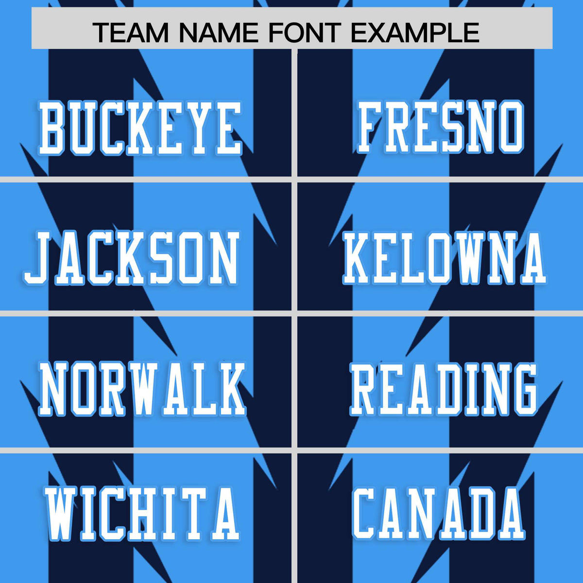 Custom Powder Blue and Navy Graffiti Pattern Practice Flag Football Jerseys For Youth &amp; Mens| KXKSHOP