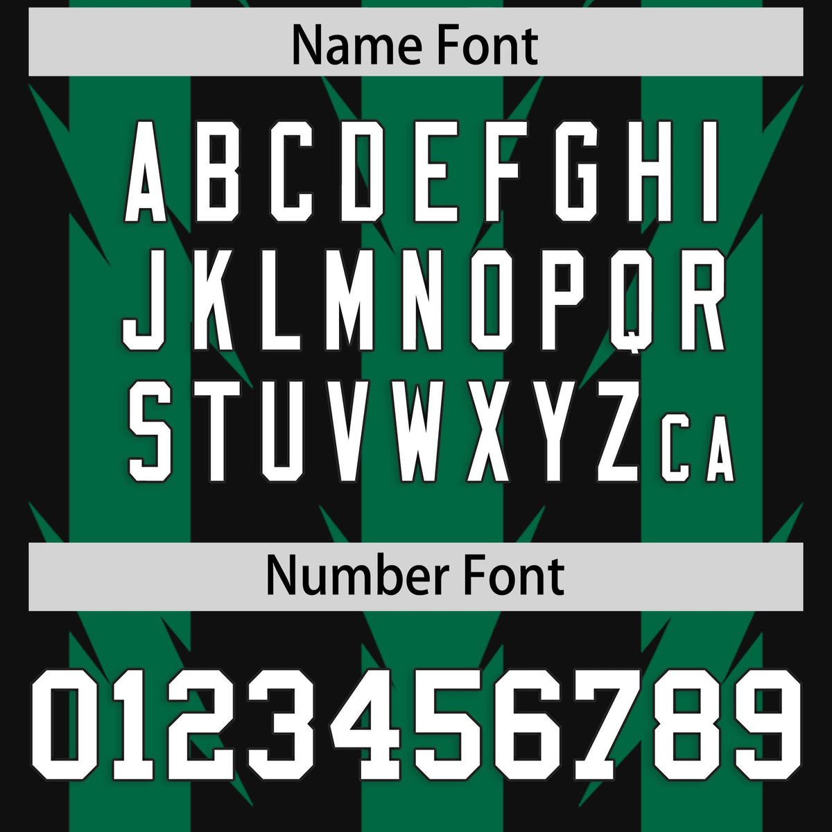 Custom Black and Kelly Green Graffiti Pattern Practice Flag Football Jerseys For Youth &amp; Mens| KXKSHOP