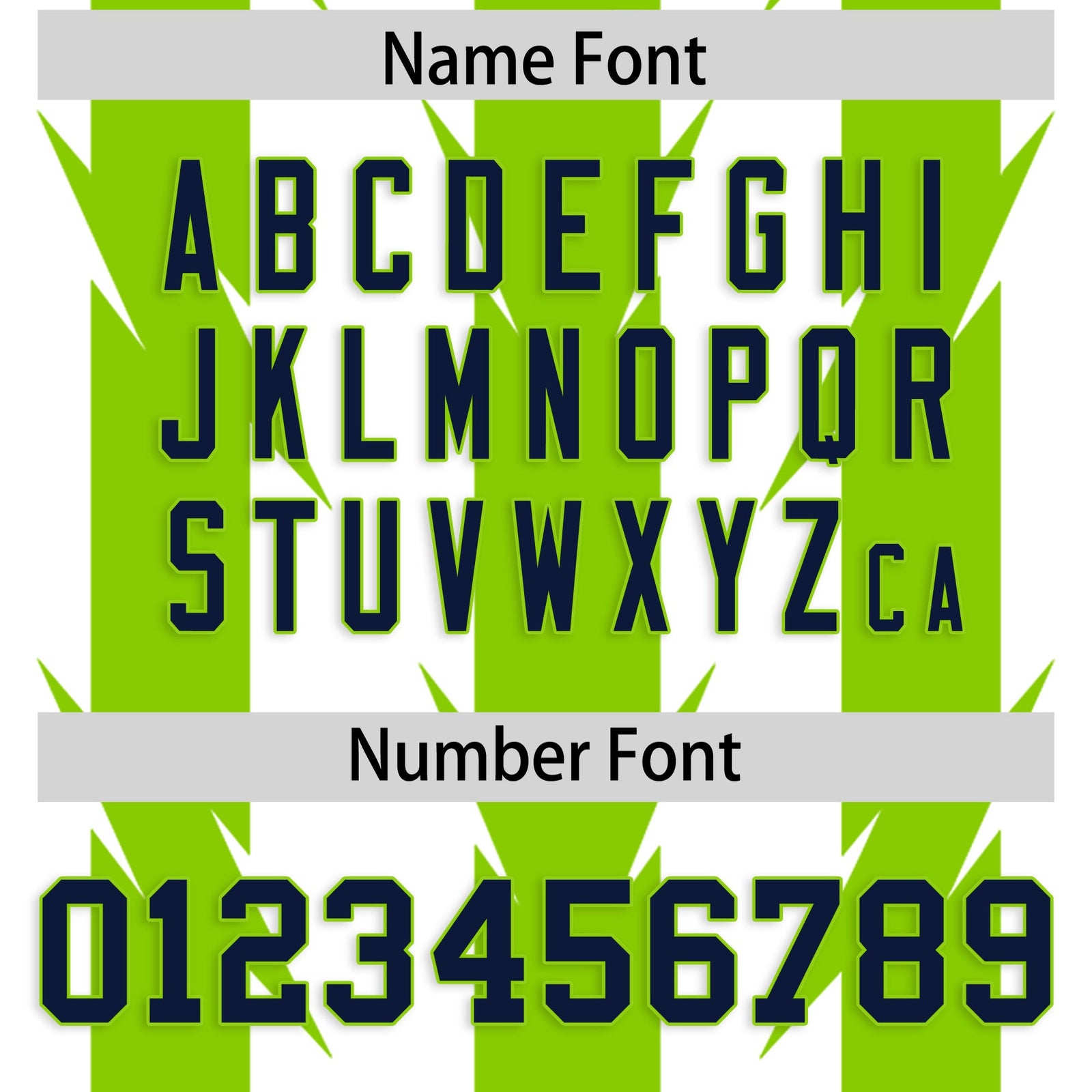 Custom White and Neon Green Graffiti Pattern Practice Flag Football Jerseys For Youth & Mens| KXKSHOP