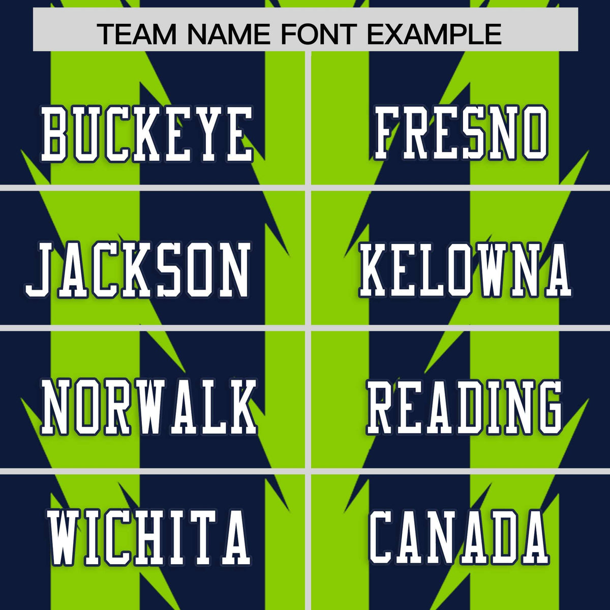 Custom Navy and Neon Green Graffiti Pattern Practice Flag Football Jerseys For Youth &amp; Mens| KXKSHOP