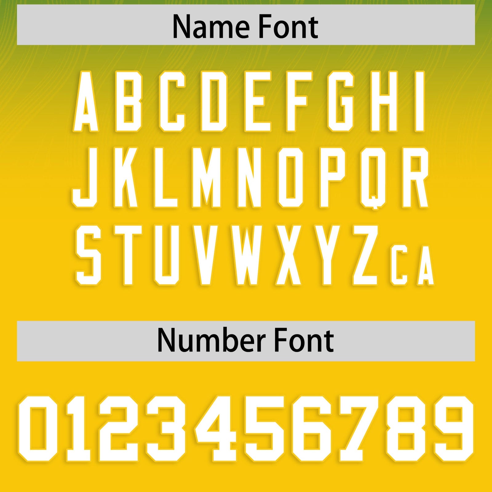 Custom Kelly Green and Gold Customize Flag Football Jersey-7v7 Football Uniforms | KXKSHOP