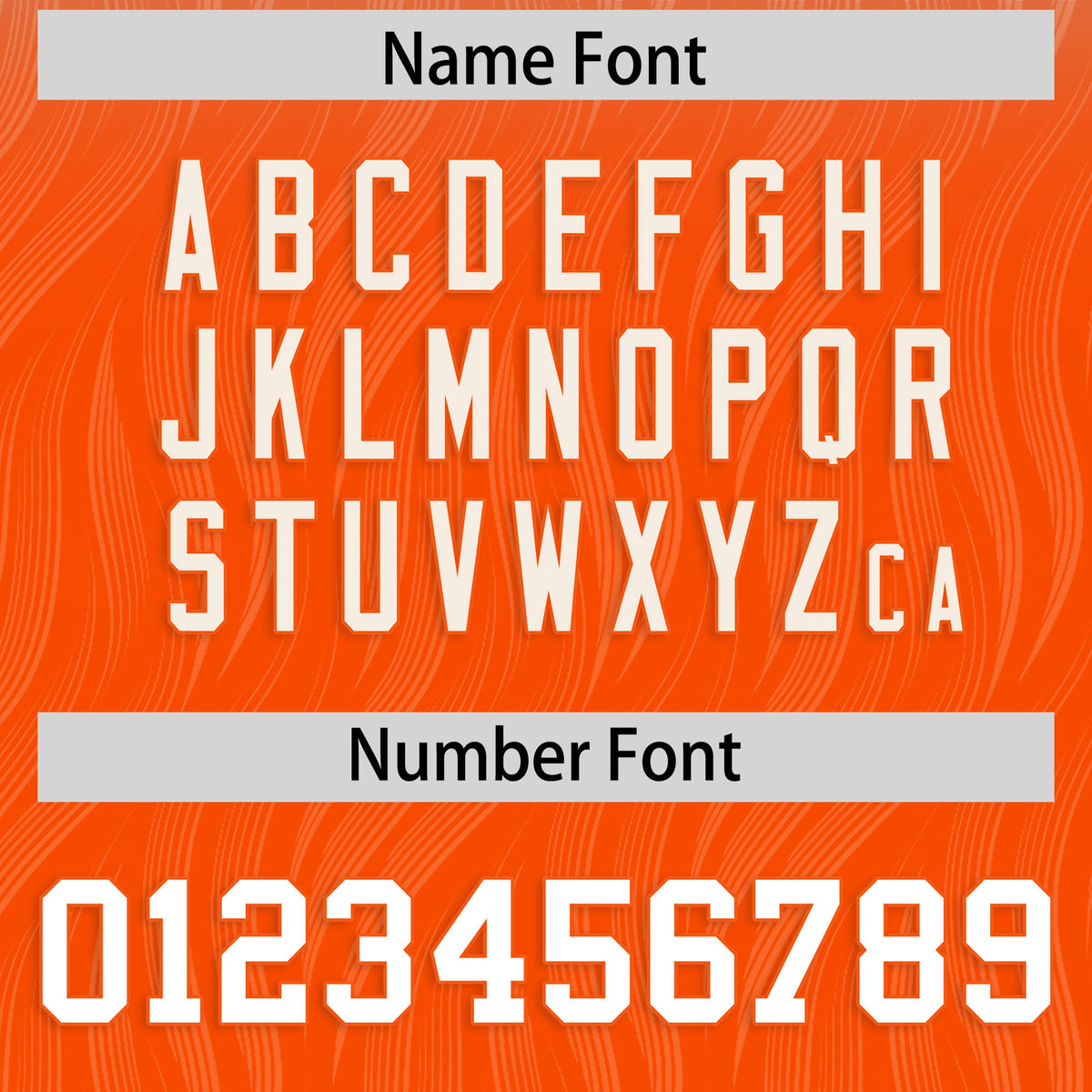 Custom Sky Blue and Orange Customize Flag Football Jersey-7v7 Football Uniforms | KXKSHOP