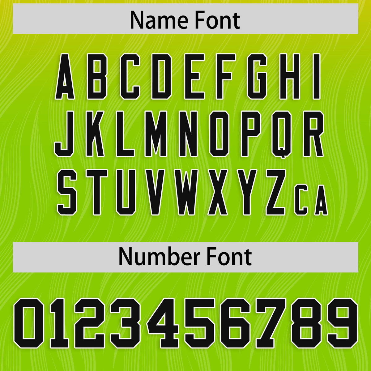 Custom Gold and Neon Green Customize Flag Football Jersey-7v7 Football Uniforms | KXKSHOP