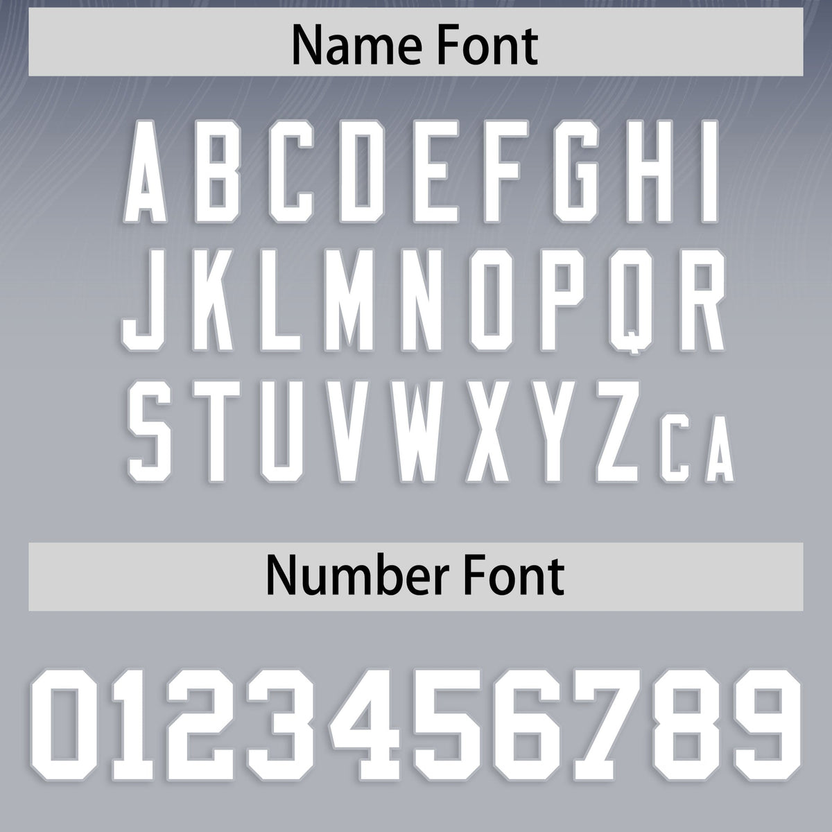 Custom Navy and Gray Customize Flag Football Jersey-7v7 Football Uniforms | KXKSHOP