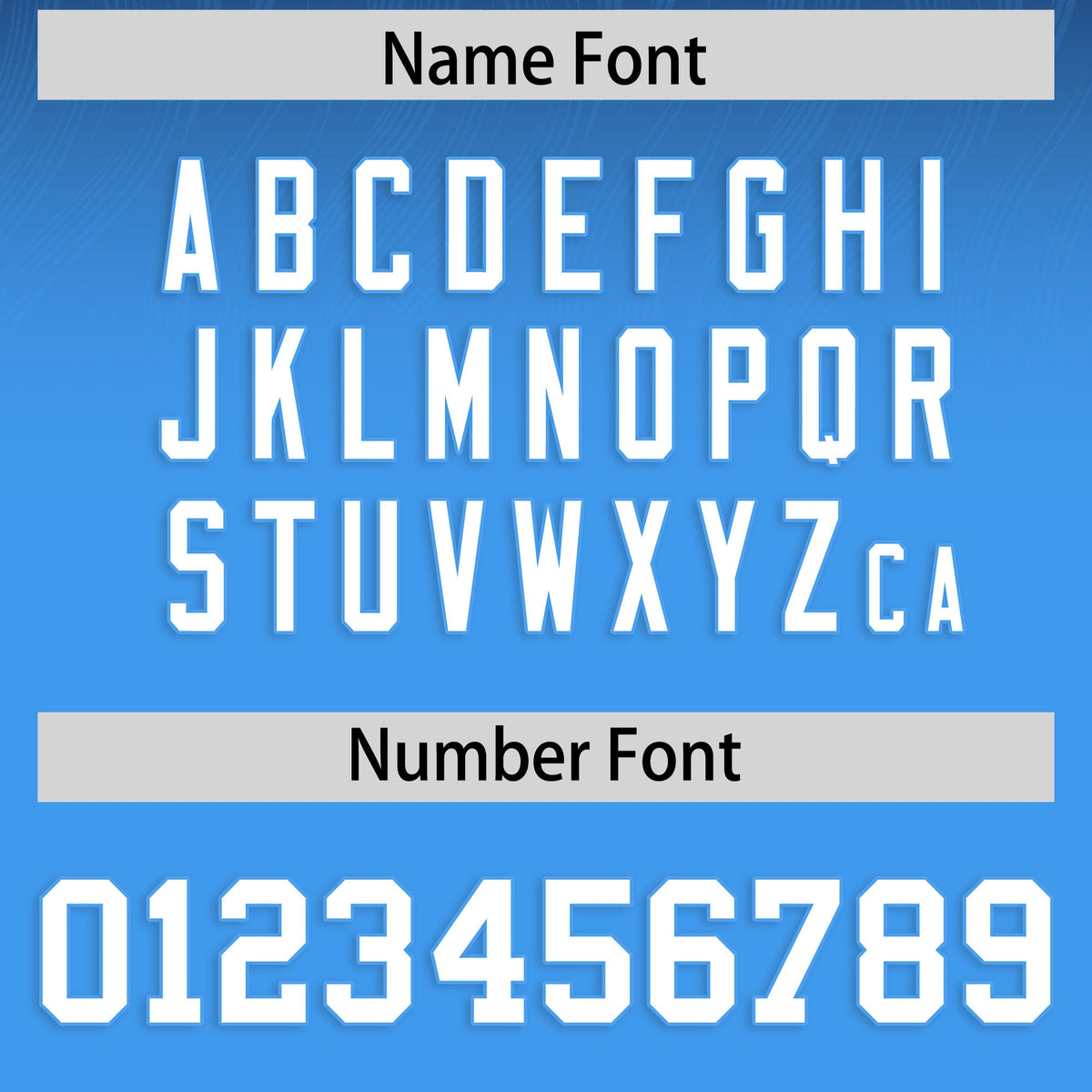 Custom Navy and Powder Blue Customize Flag Football Jersey-7v7 Football Uniforms | KXKSHOP