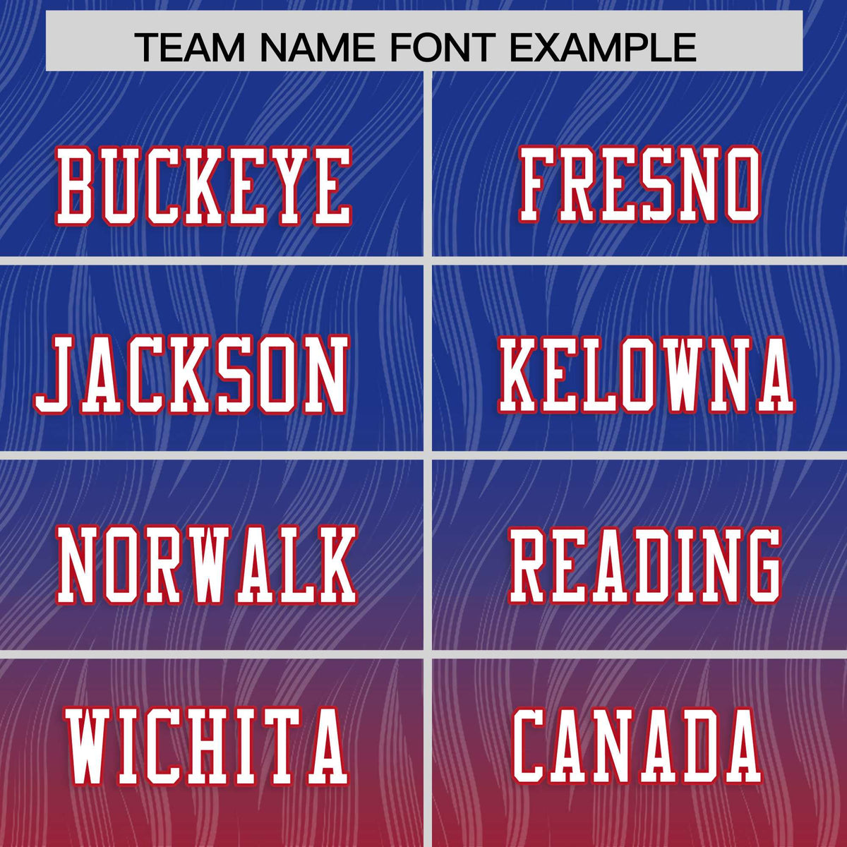 Custom Royal and Red Customize Flag Football Jersey-7v7 Football Uniforms | KXKSHOP