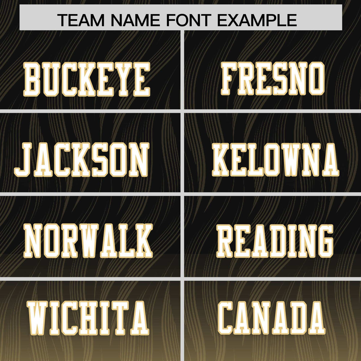 Custom Black and Khaki Customize Flag Football Jersey-7v7 Football Uniforms | KXKSHOP