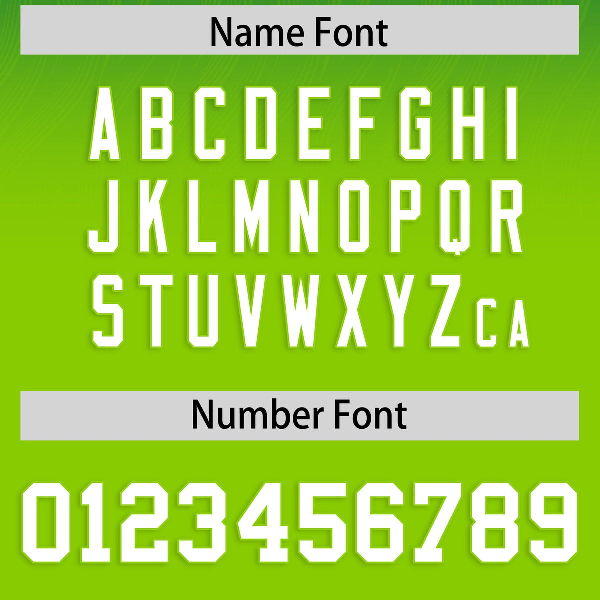 Custom Kelly Green and Neon Green Customize Flag Football Jersey-7v7 Football Uniforms | KXKSHOP