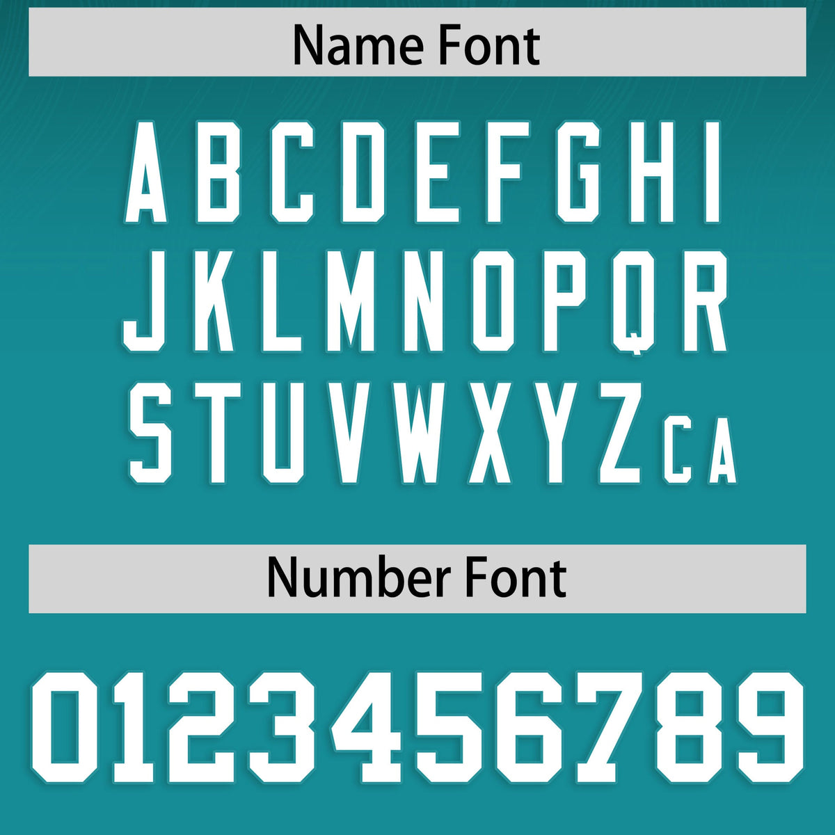 Custom Midnight Green and Aqua Customize Flag Football Jersey-7v7 Football Uniforms | KXKSHOP