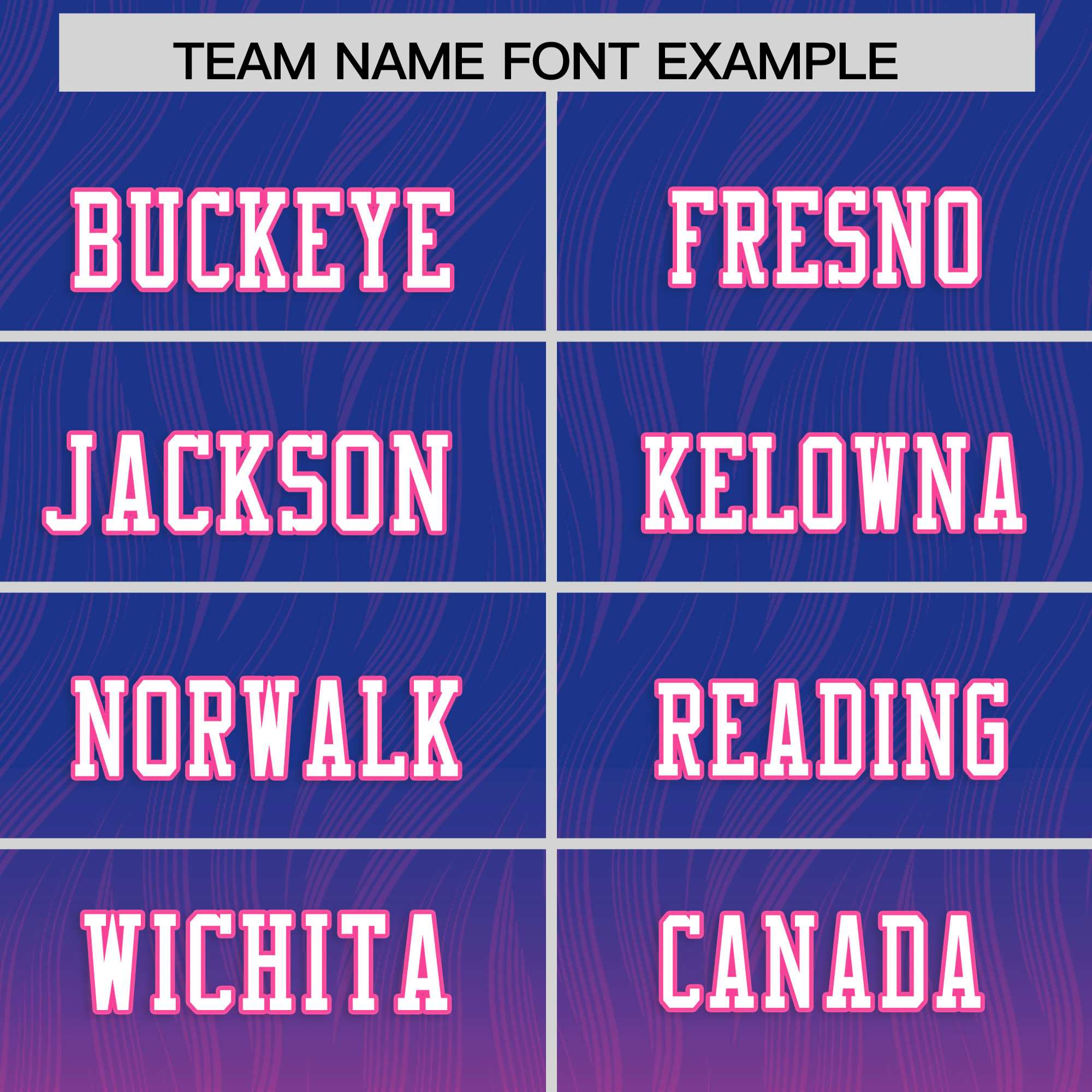 Custom Royal and Pink Customize Flag Football Jersey-7v7 Football Uniforms | KXKSHOP