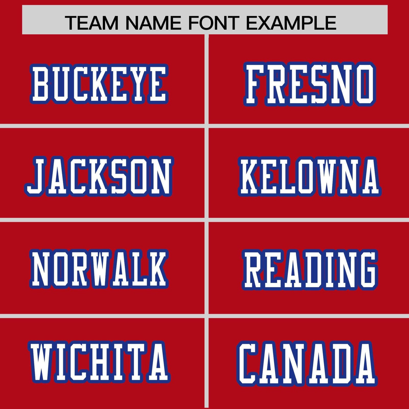 Custom Red Royal Personalized Insert Color Design Authentic Football Jersey