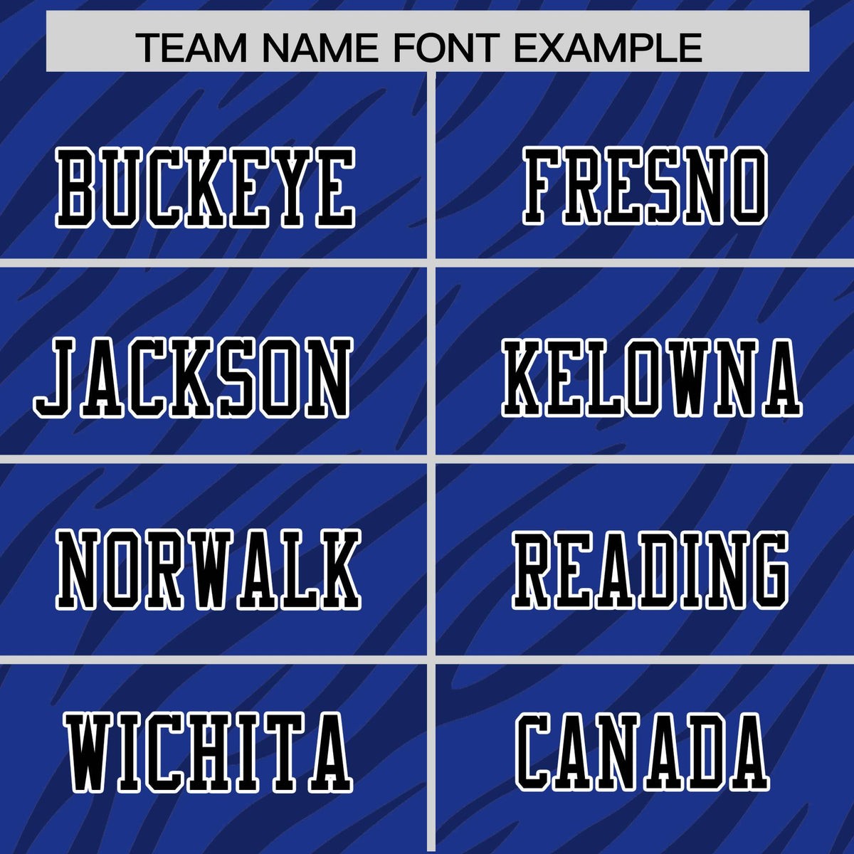 Custom Royal Black Personalized Tiger Stripe Graffiti Pattern Authentic Football Jersey