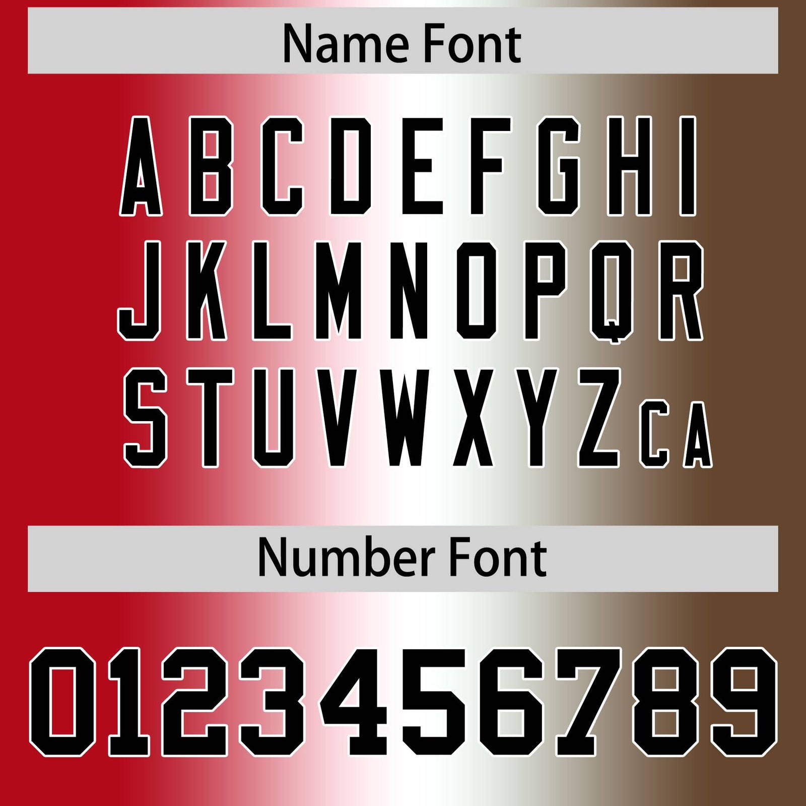 Custom Red White-Light Brown Personalized Gradient Fashion Authentic Football Jersey