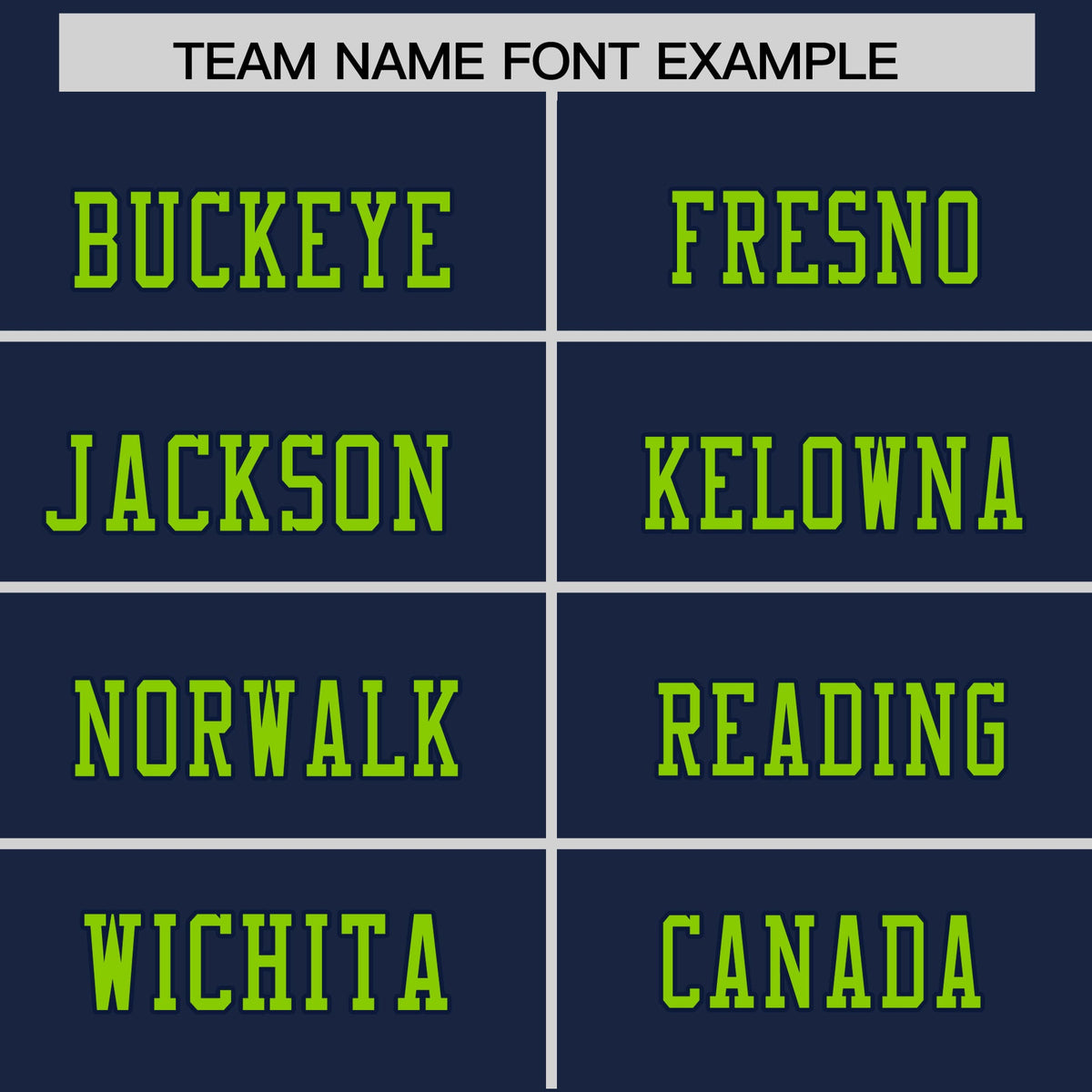 Custom Navy Neon Green Personalized Shoulder Star Pattern Flag Football Jersey