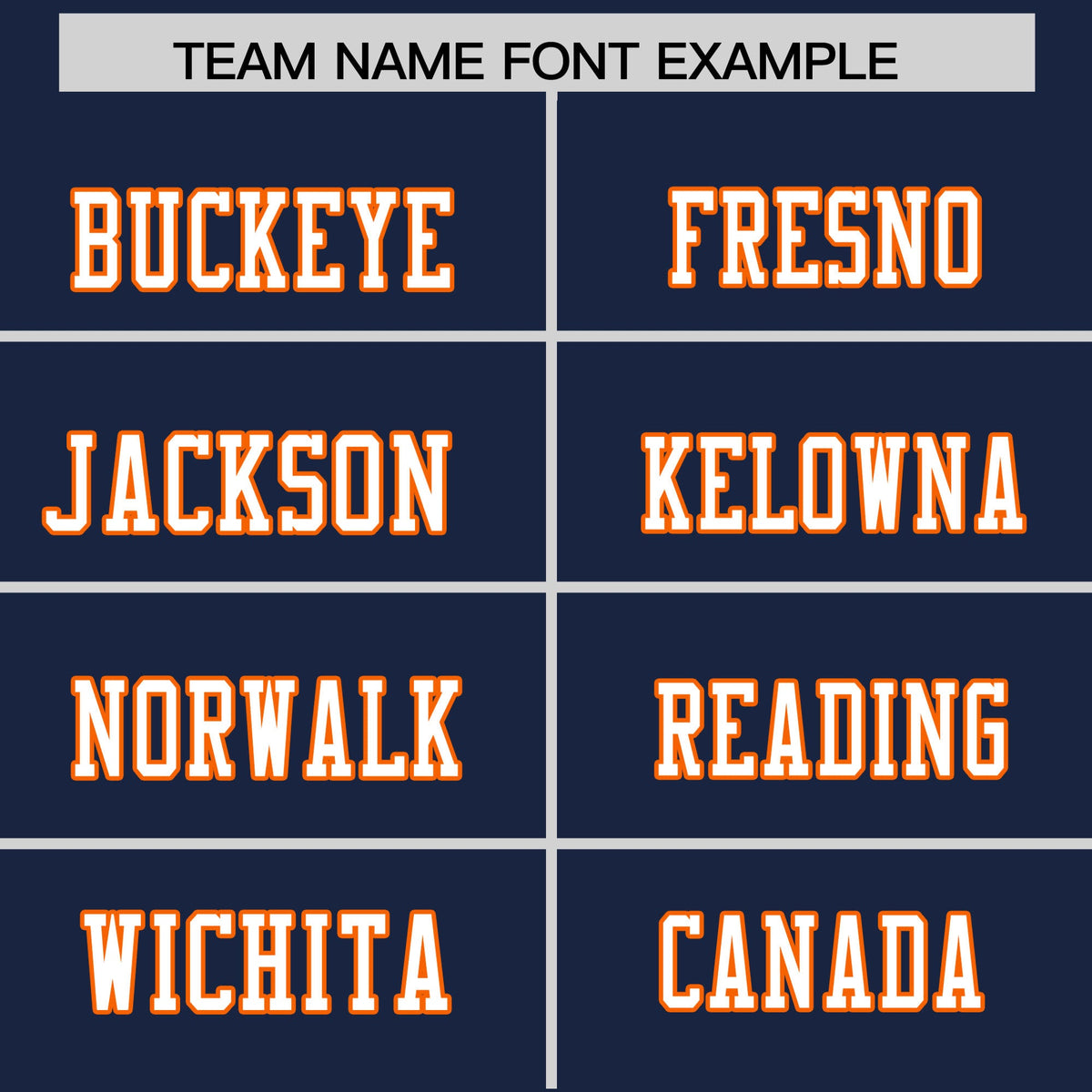 Custom Navy Orange Personalized Shoulder Star Pattern Flag Football Jersey