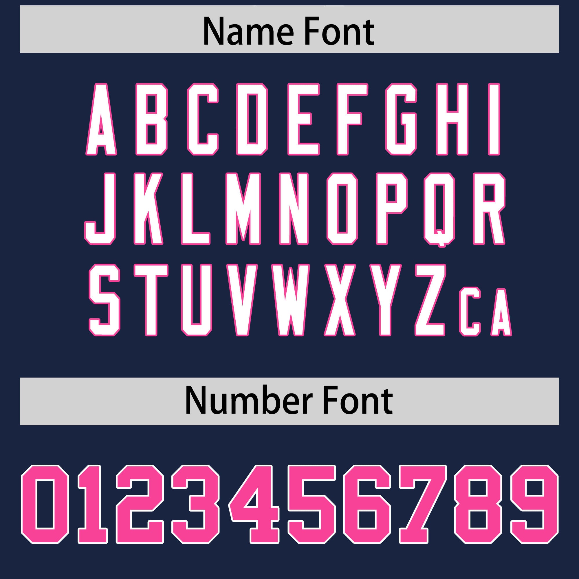 Custom Navy Pink Personalized Shoulder Star Pattern Flag Football Jersey