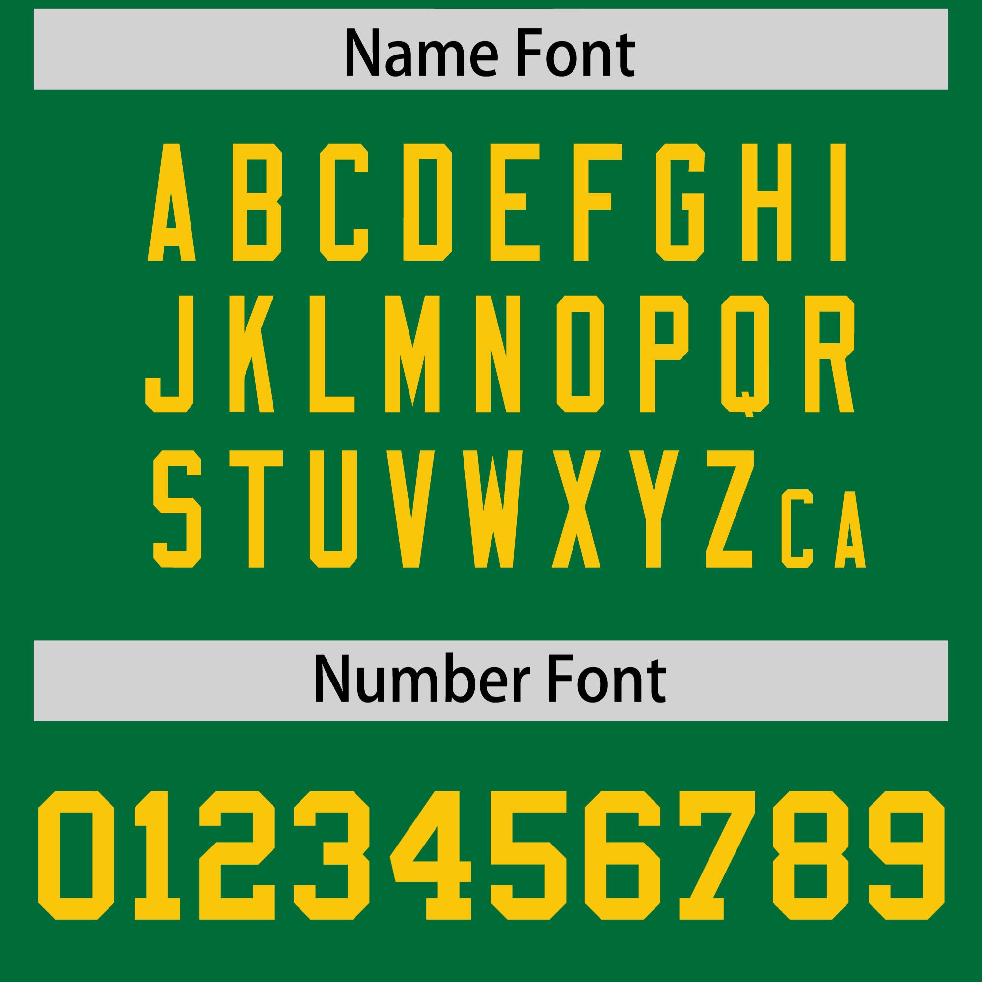 Custom Kelly Green Gold Personalized Shoulder Star Pattern Flag Football Jersey