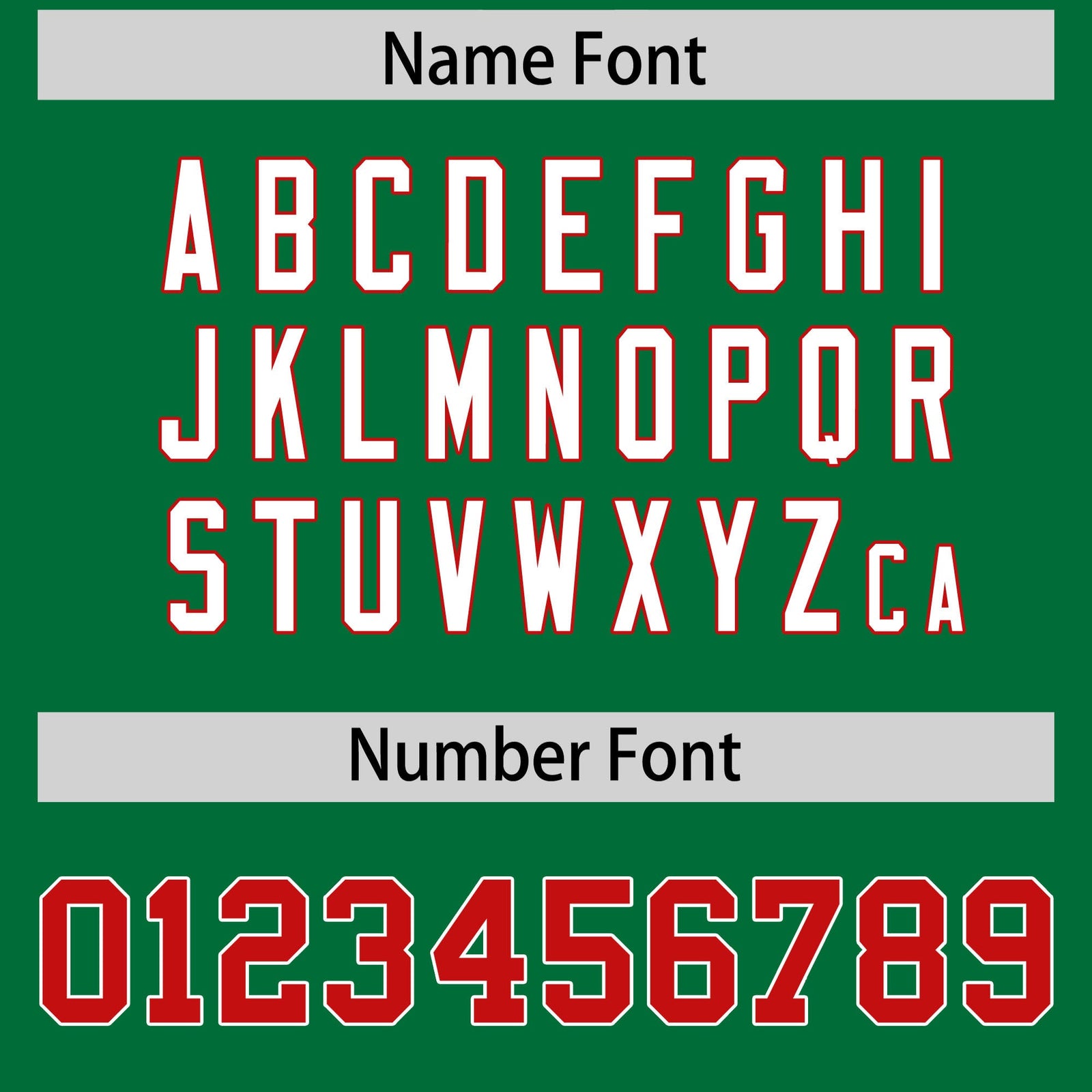 Custom Kelly Green Red Personalized Shoulder Star Pattern Flag Football Jersey