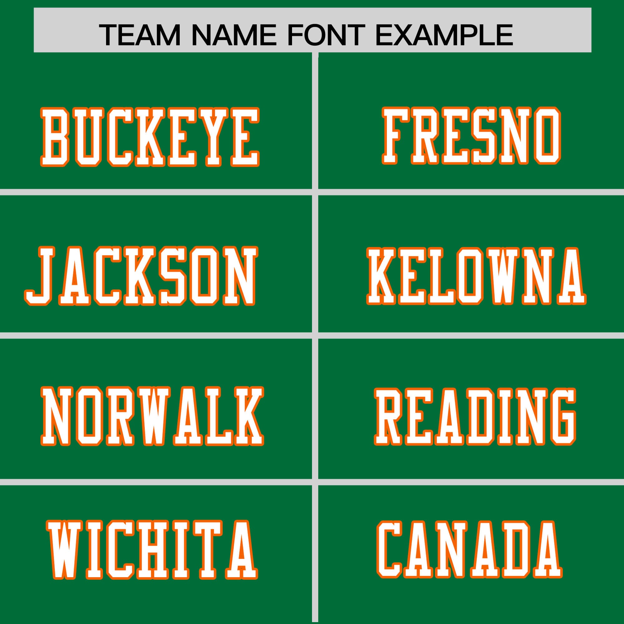 Custom Kelly Green Orange Personalized Shoulder Star Pattern Flag Football Jersey