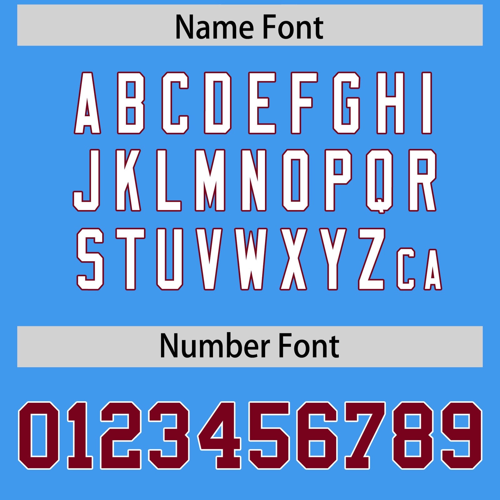 Custom Powder Blue Crimson Personalized Shoulder Star Pattern Flag Football Jersey