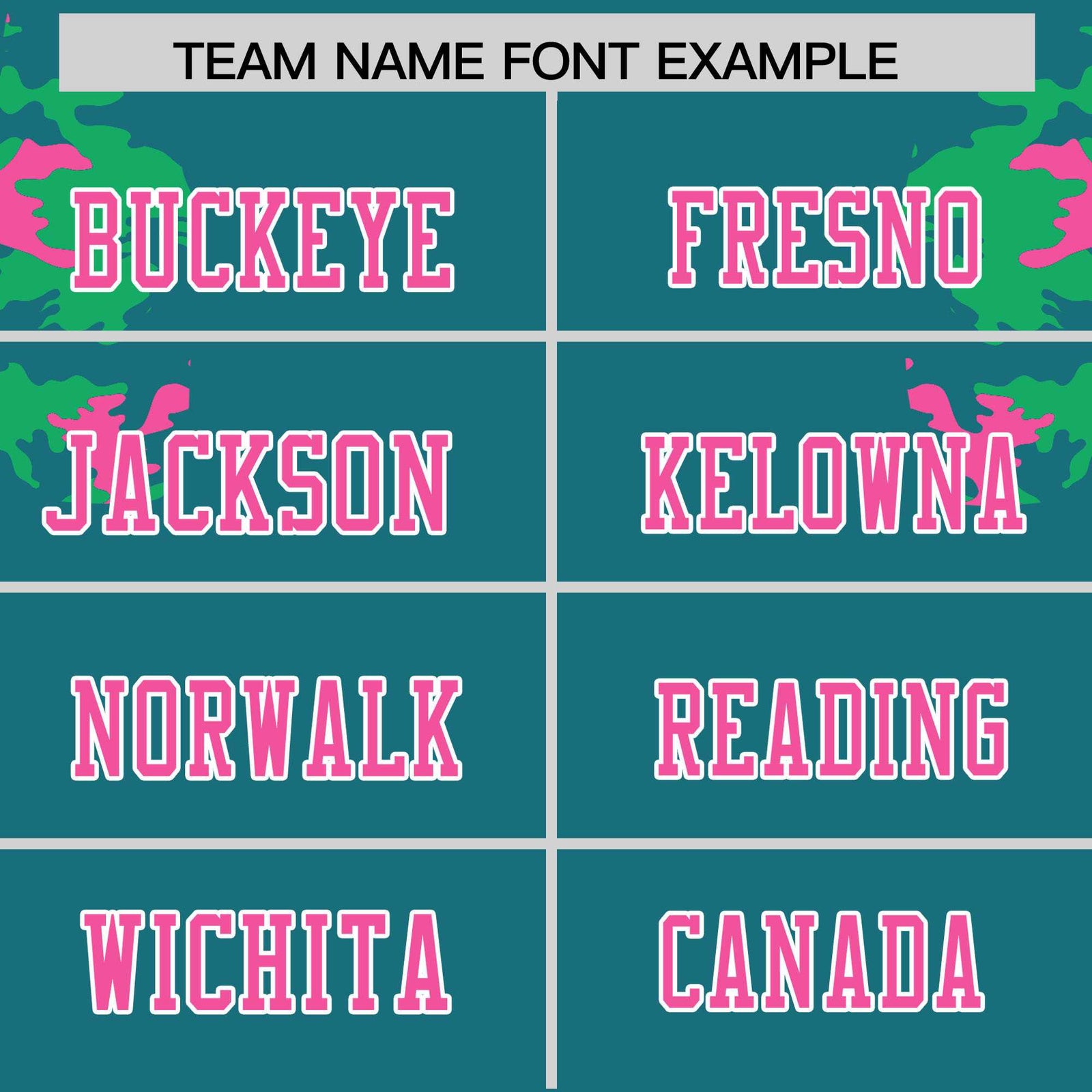 Custom Aqua White Personalized Camo Authentic Football Jersey