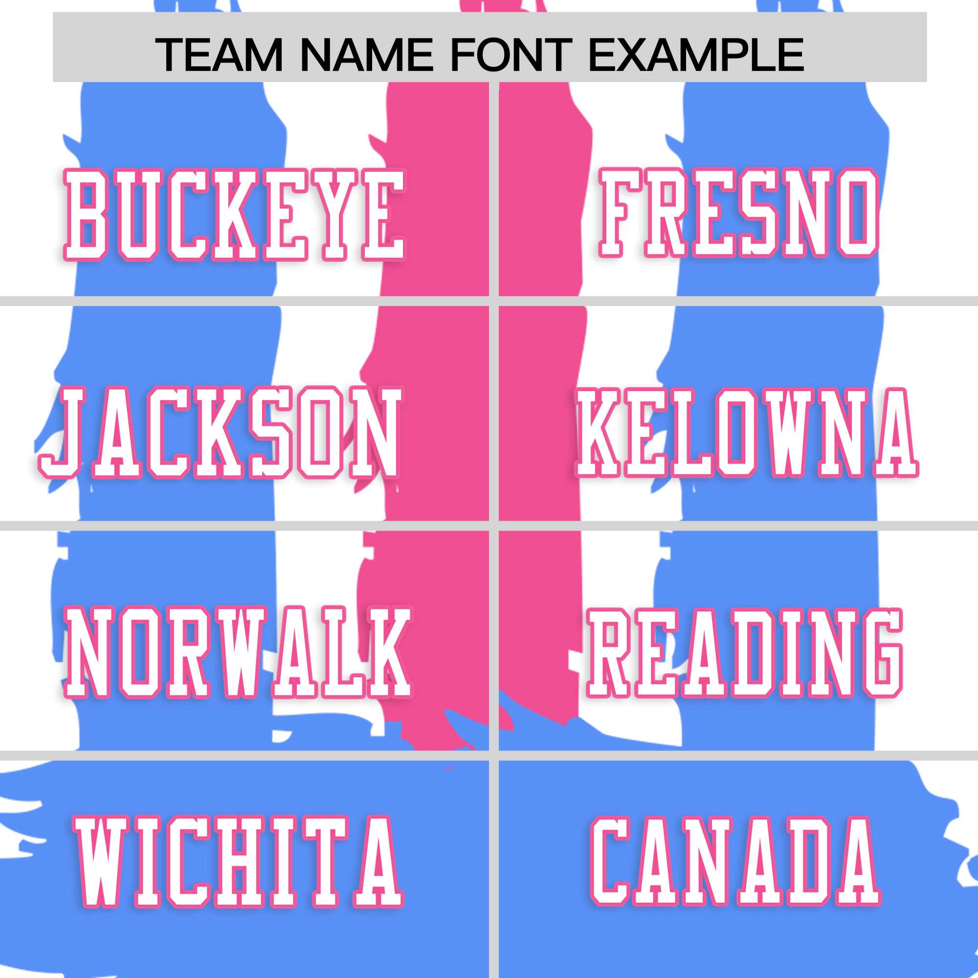 Custom Flag Football Jersey | White Powder Blue and Pink Graffiti Pattern Practice 7on7 Uniforms | Add name, number & logo| KXKSHOP