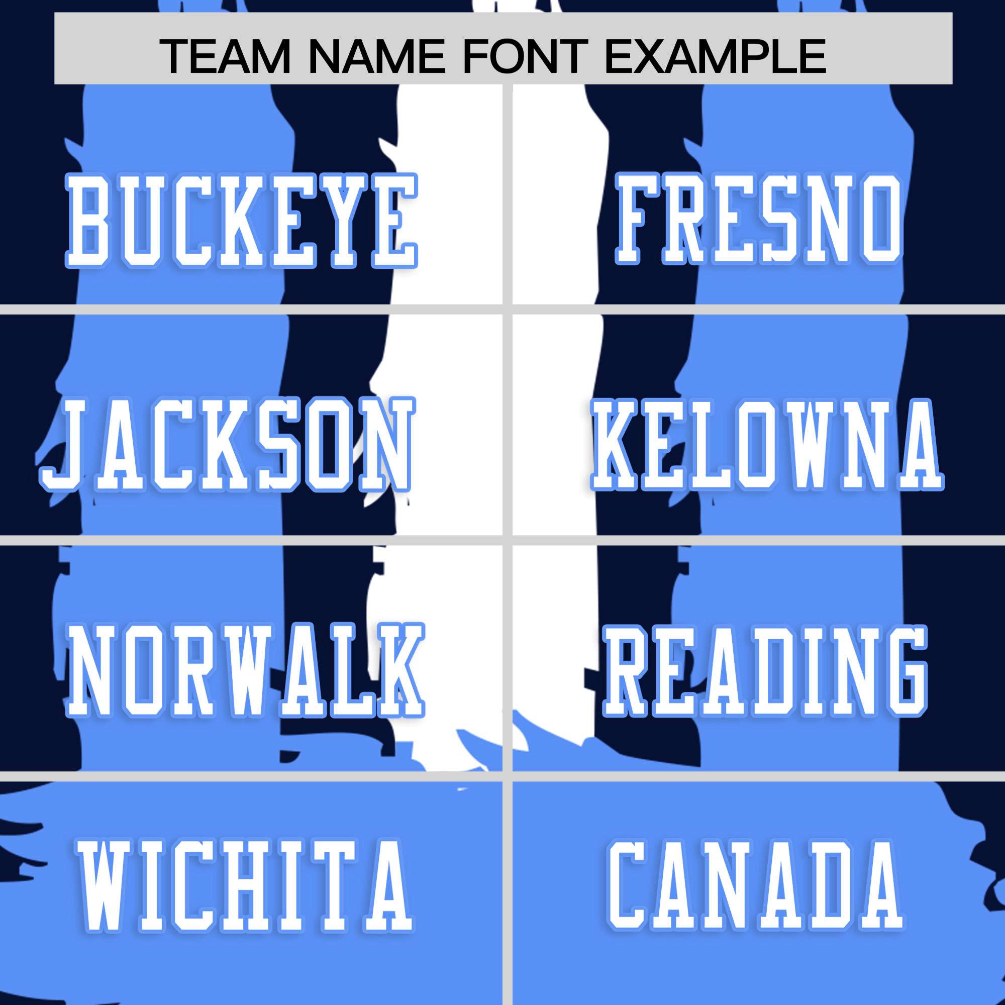 Custom Flag Football Jersey | Navy Powder Blue and White Graffiti Pattern Practice 7on7 Uniforms | Add name, number & logo| KXKSHOP