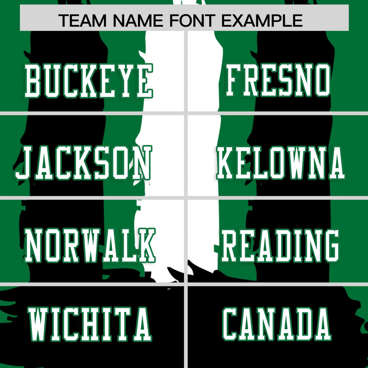 Custom Flag Football Jersey | Kelly Green Black and White Graffiti Pattern Practice 7on7 Uniforms | Add name, number &amp; logo| KXKSHOP