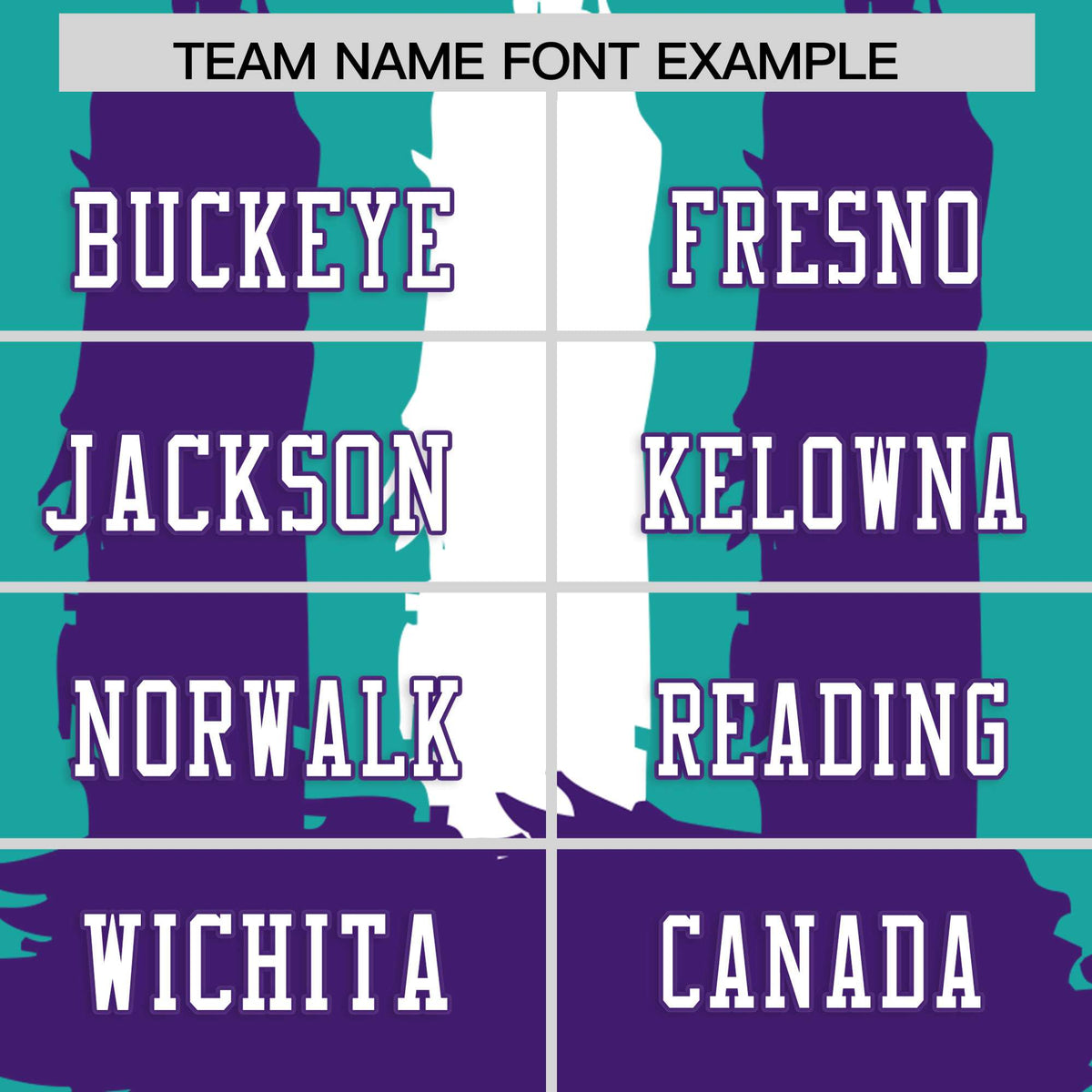 Custom Flag Football Jersey | Aqua Purple and White Graffiti Pattern Practice 7on7 Uniforms | Add name, number &amp; logo| KXKSHOP