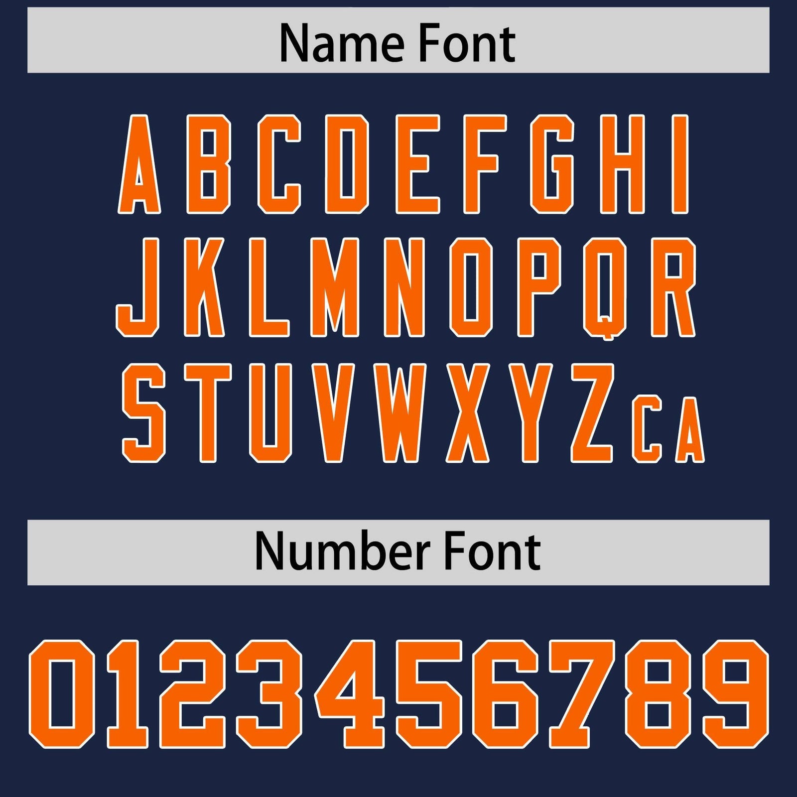 Custom Navy Orange-White Color Block Personalized Raglan Sleeves Authentic Football Jersey