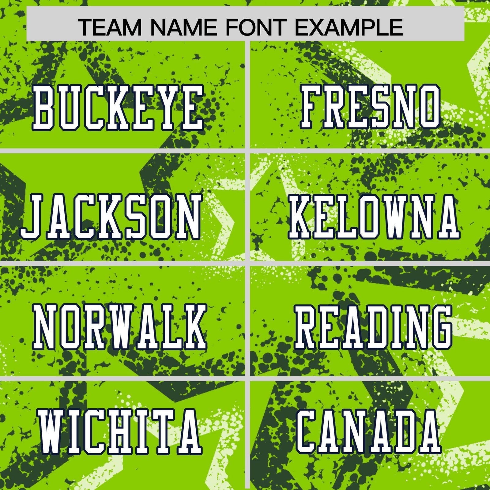 Custom Navy Neon Green-White Personalized Star Pattern Design Authentic Football Jersey