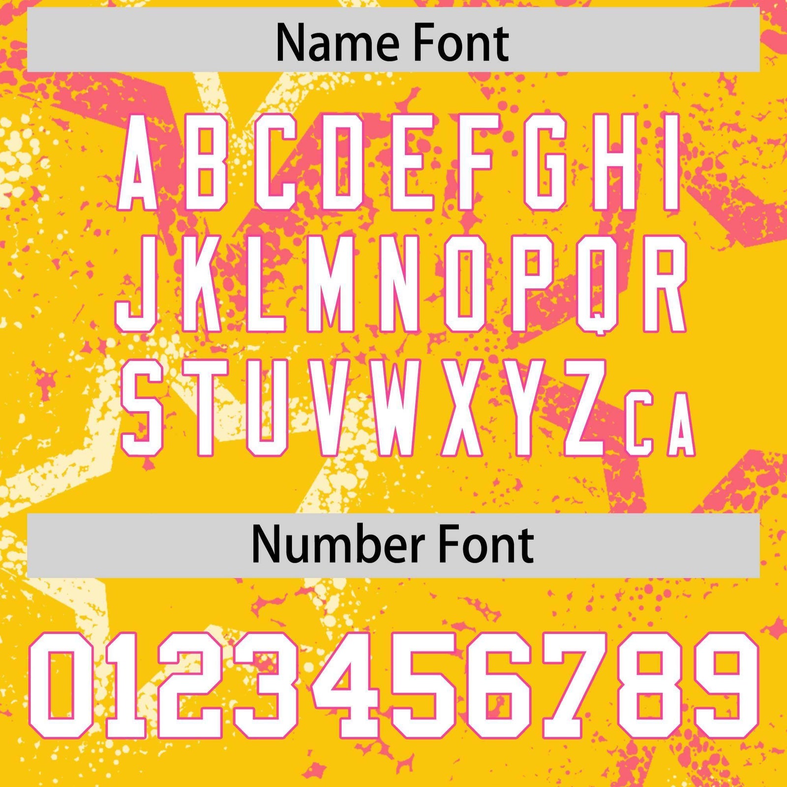 Custom Gold Orange-White Personalized Star Pattern Design Authentic Football Jersey