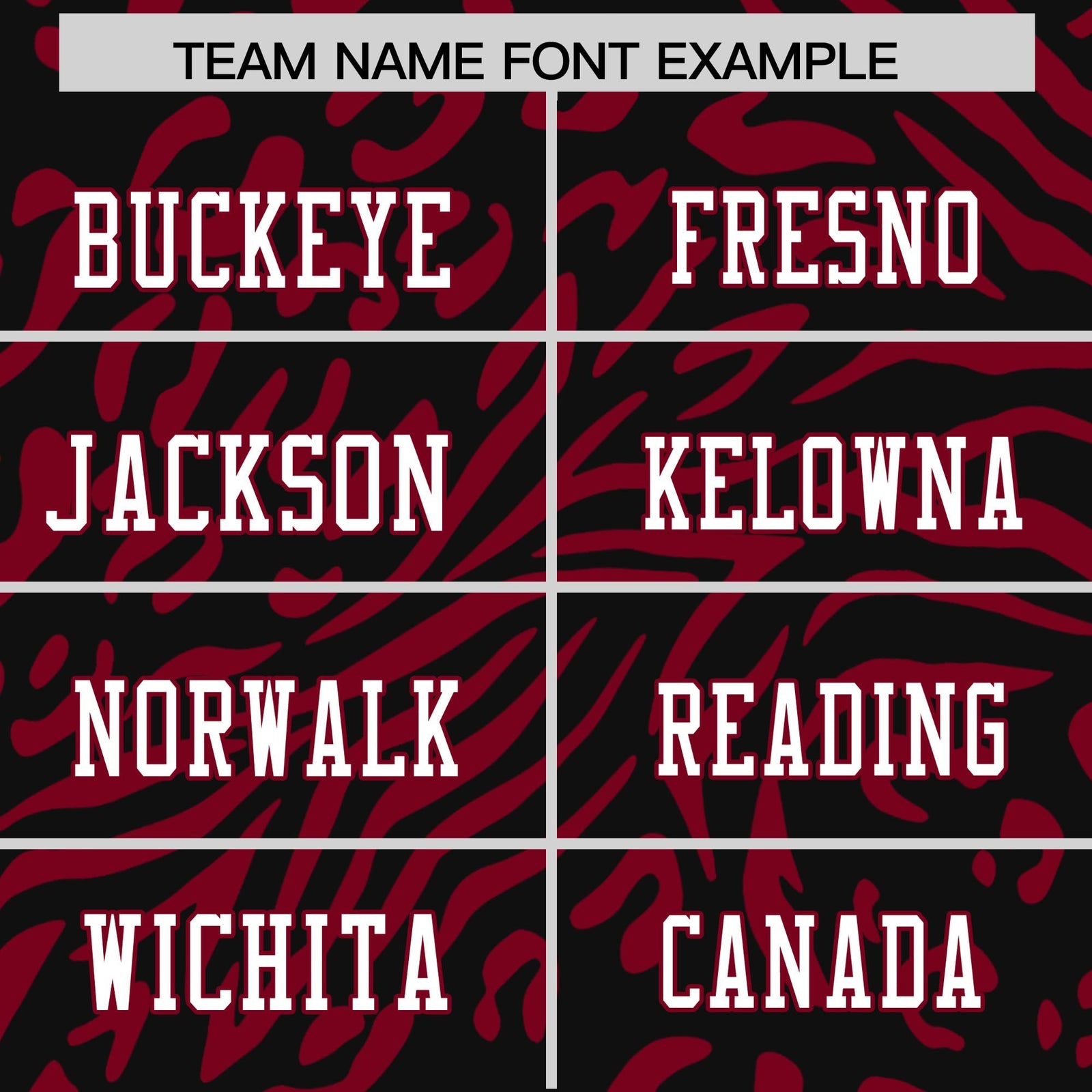 Custom Black White-Crimson Personalized Zebra Stripes Pattern Authentic Football Jersey