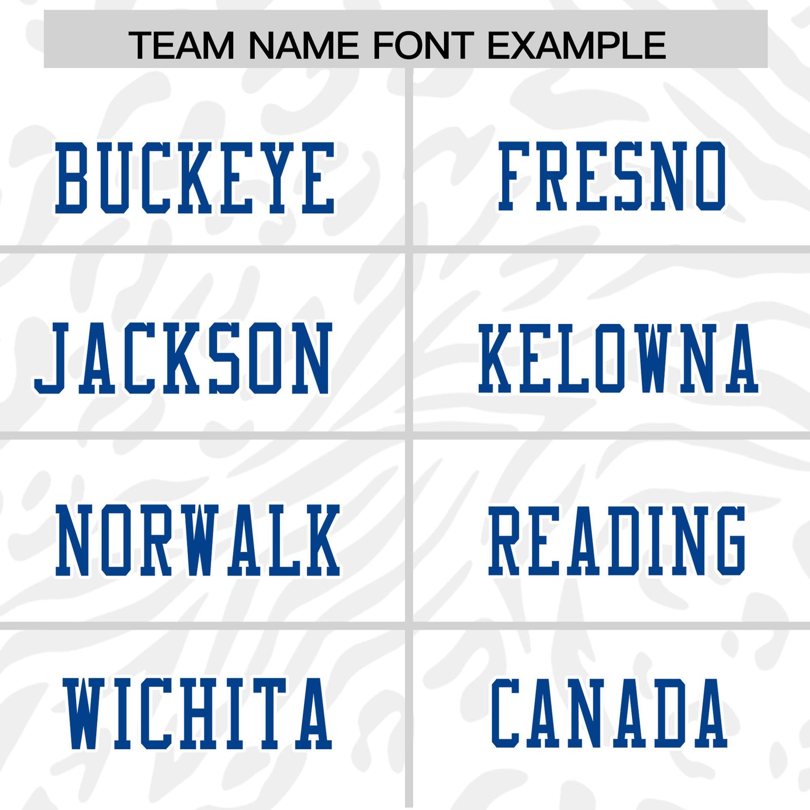 Custom White Royal Personalized Zebra Stripes Pattern Authentic Football Jersey