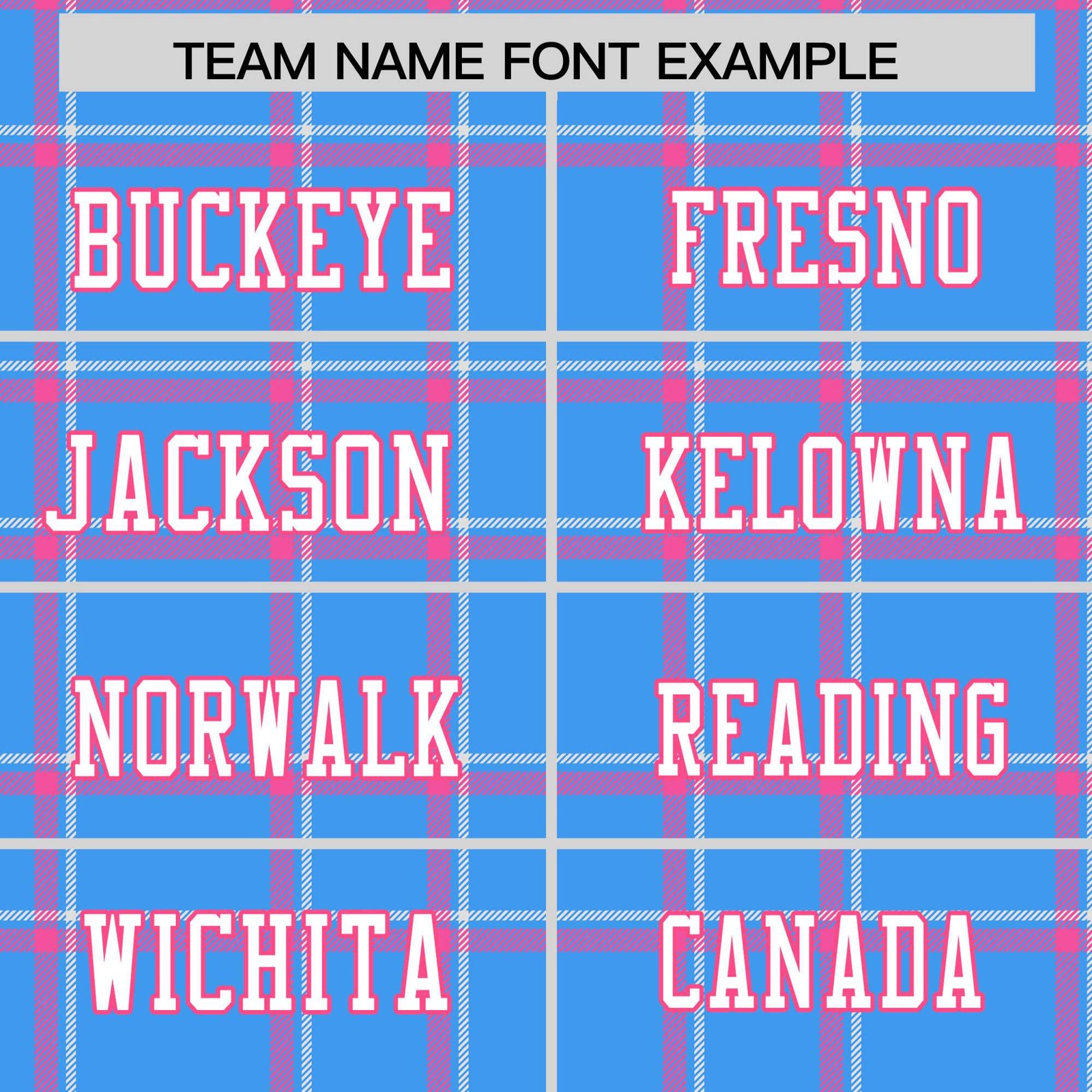 Custom Powder Blue Personalized Plaid Pattern Design Authentic Football Jersey