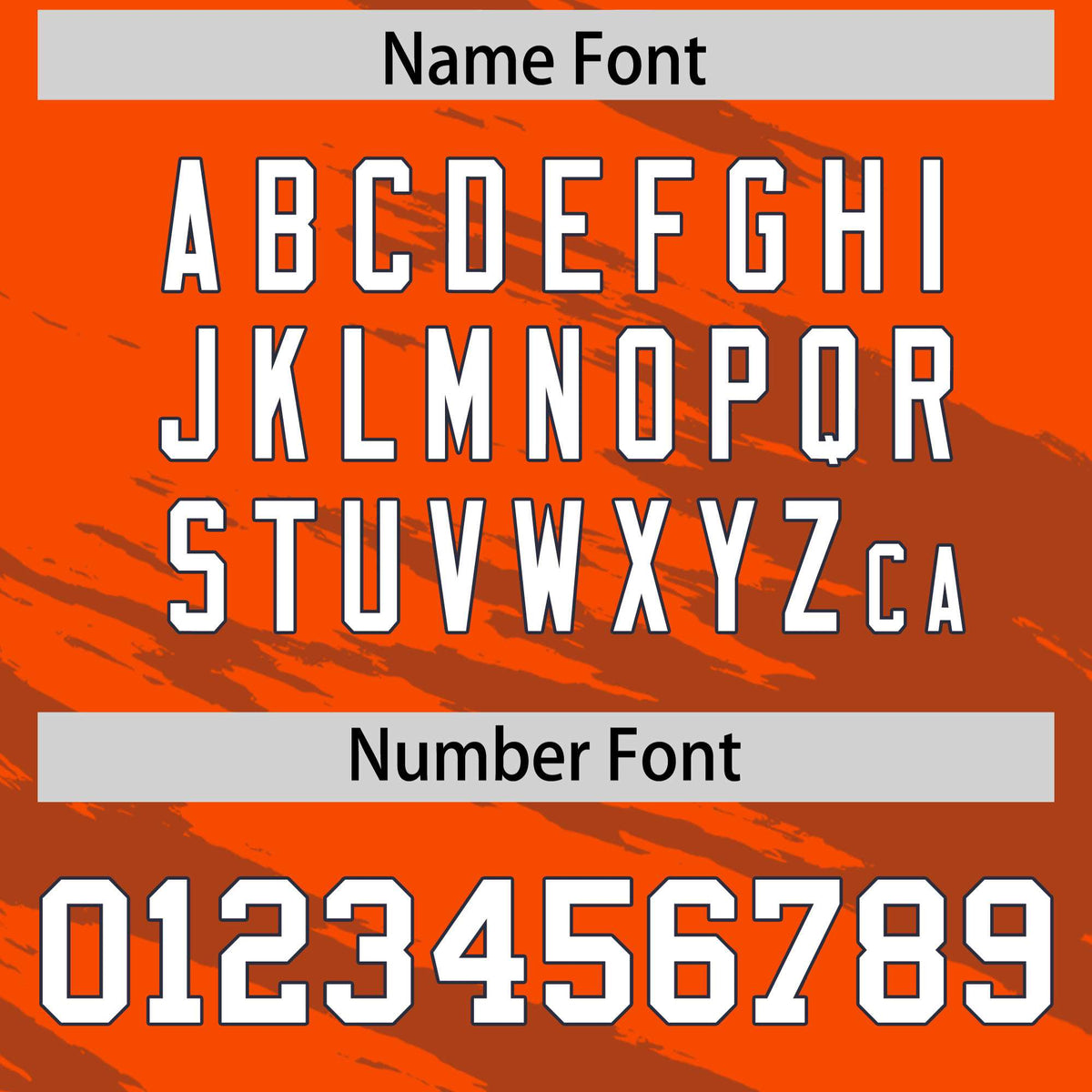 Custom Orange Light Brown Personalized Scratch Pattern Design Authentic Football Jersey