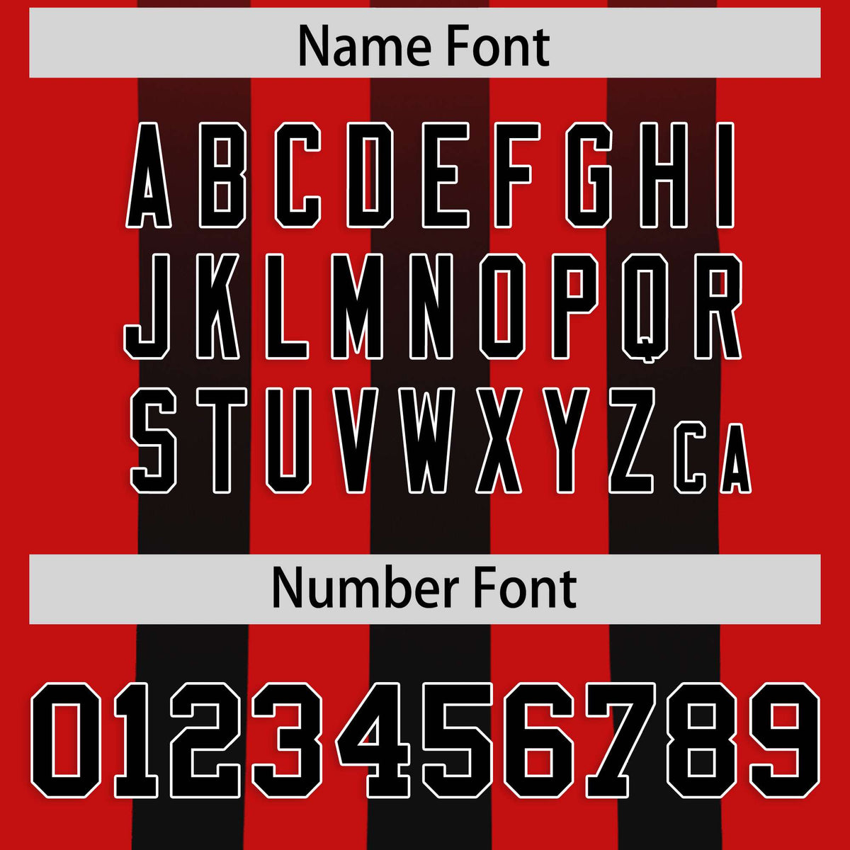 Custom Red Black Vertical Fine Stripe Gradient Fashion Personalized Team Football Jersey