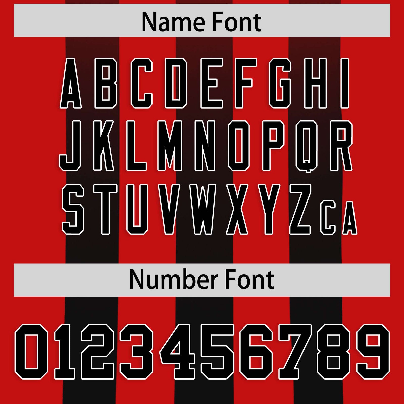 Custom Red Black Vertical Fine Stripe Gradient Fashion Personalized Team Football Jersey