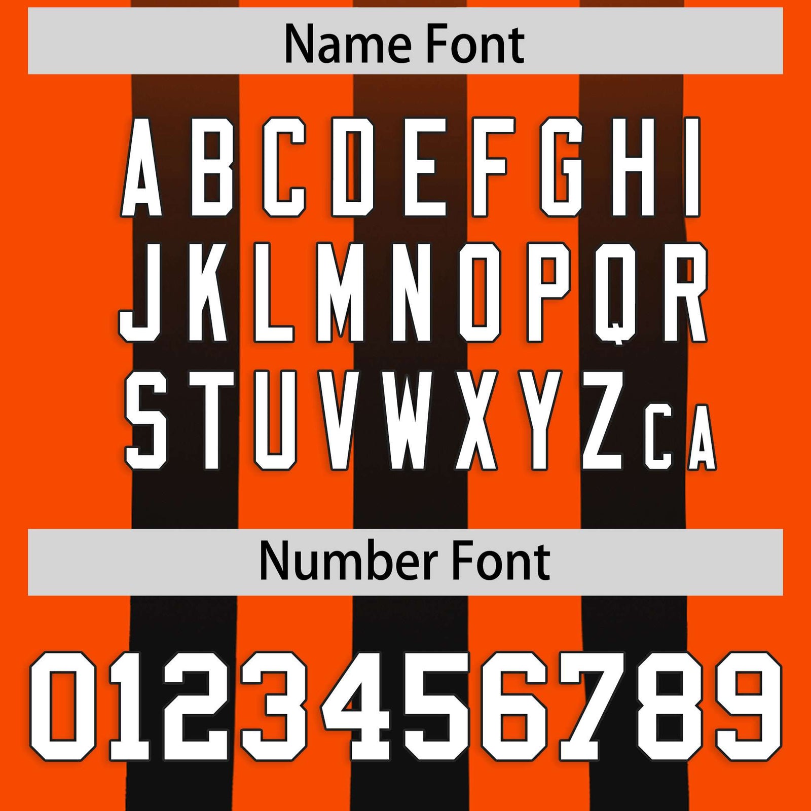 Custom Orange Black Vertical Fine Stripe Gradient Fashion Personalized Team Football Jersey