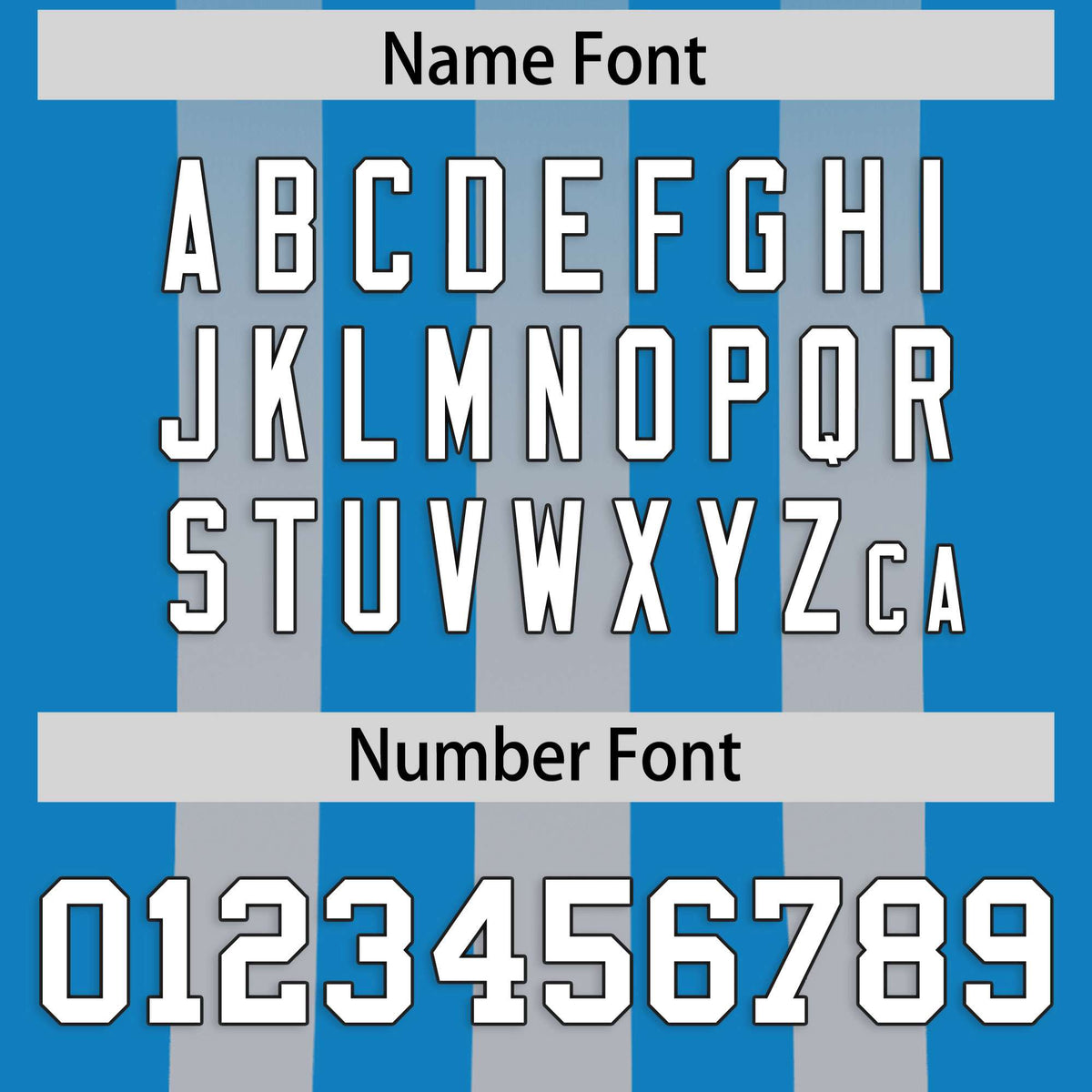 Custom Powder Blue Grey Vertical Fine Stripe Gradient Fashion Personalized Team Football Jersey