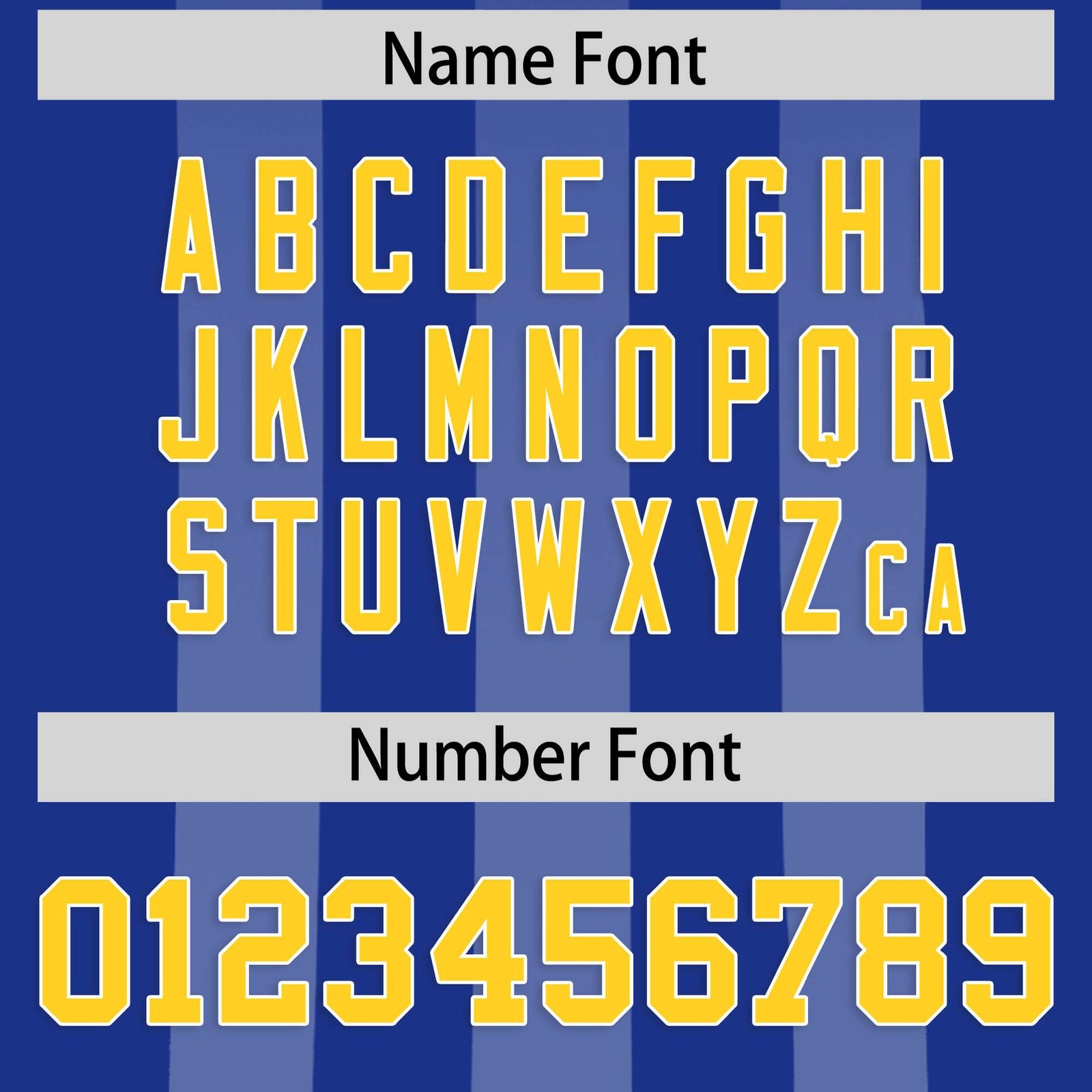 Custom Royal White Vertical Fine Stripe Gradient Fashion Personalized Team Football Jersey