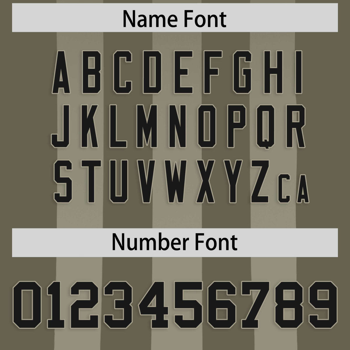 Custom Olive Camel Vertical Fine Stripe Gradient Fashion Personalized Team Football Jersey