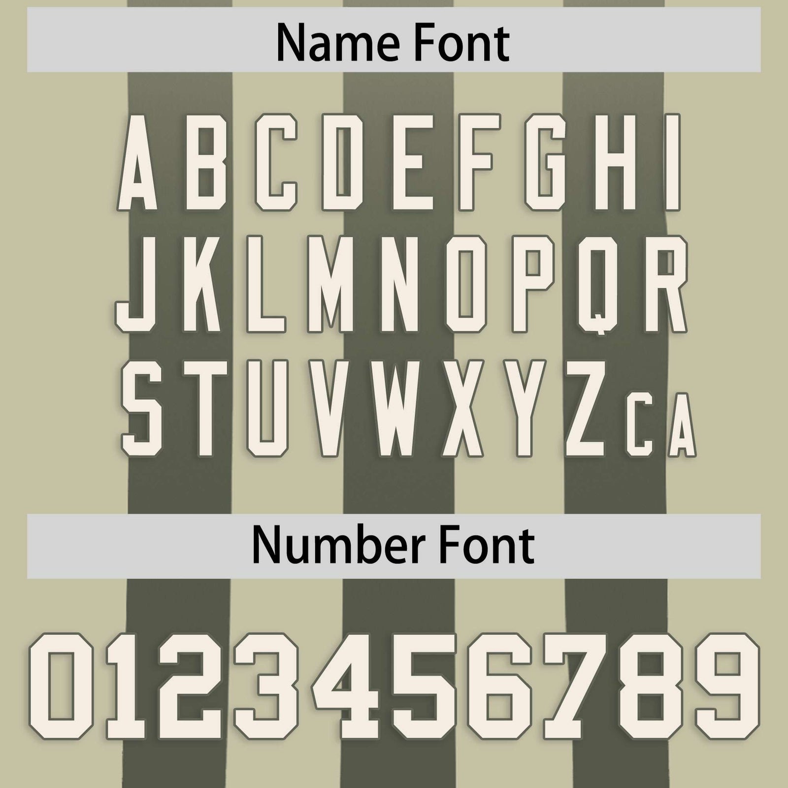 Custom Camel Olive Vertical Fine Stripe Gradient Fashion Personalized Team Football Jersey