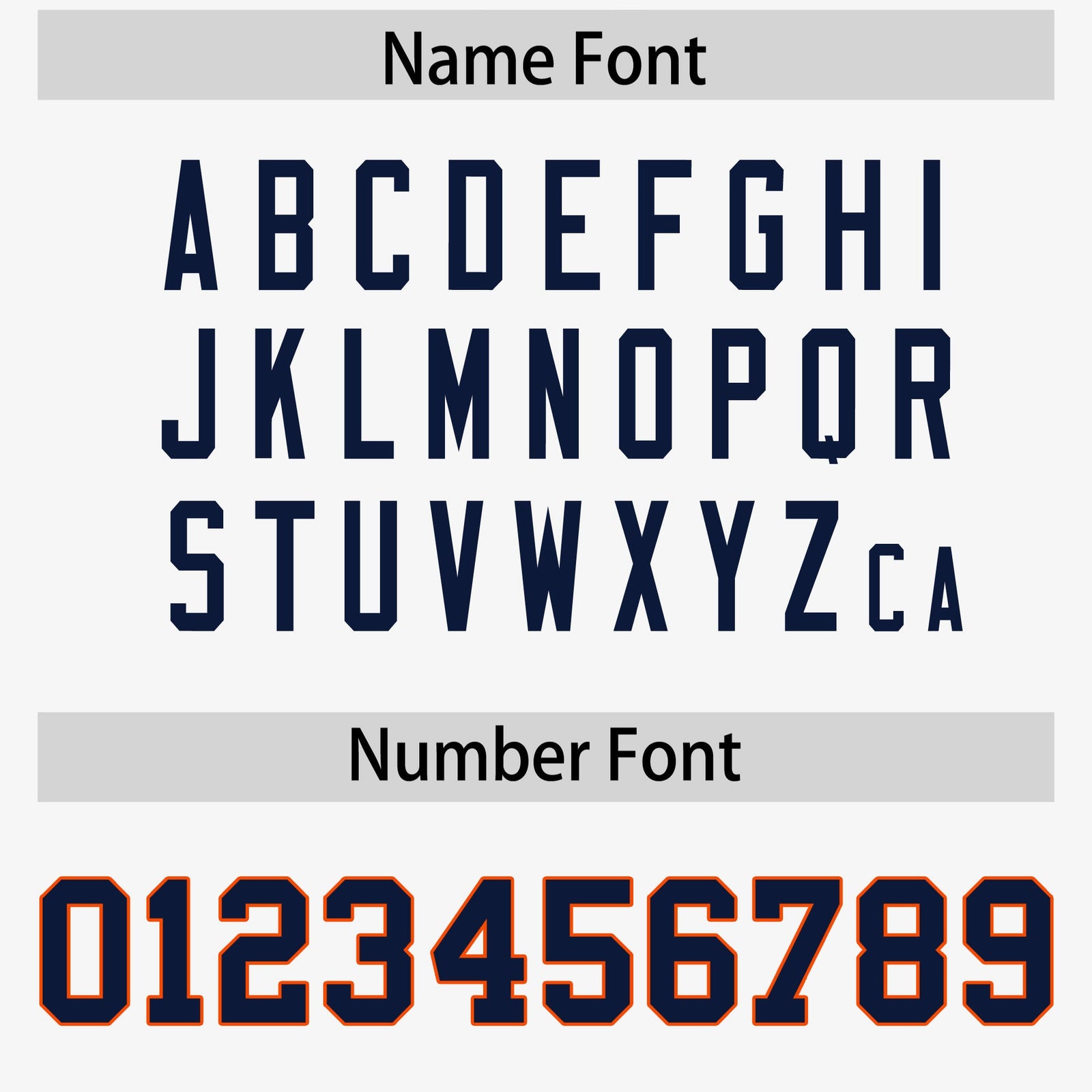 Custom White Orange-Navy Raglan Sleeves Personalized Side Pattern Authentic Football Jersey