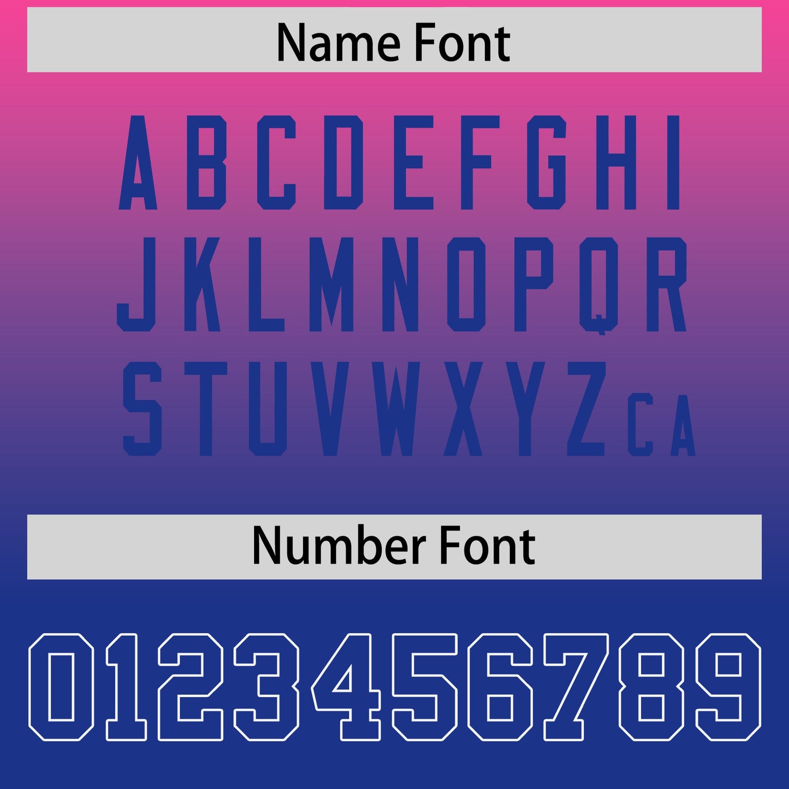 Custom Pink Royal Gradient Personalized Side Pattern Authentic Football Jersey