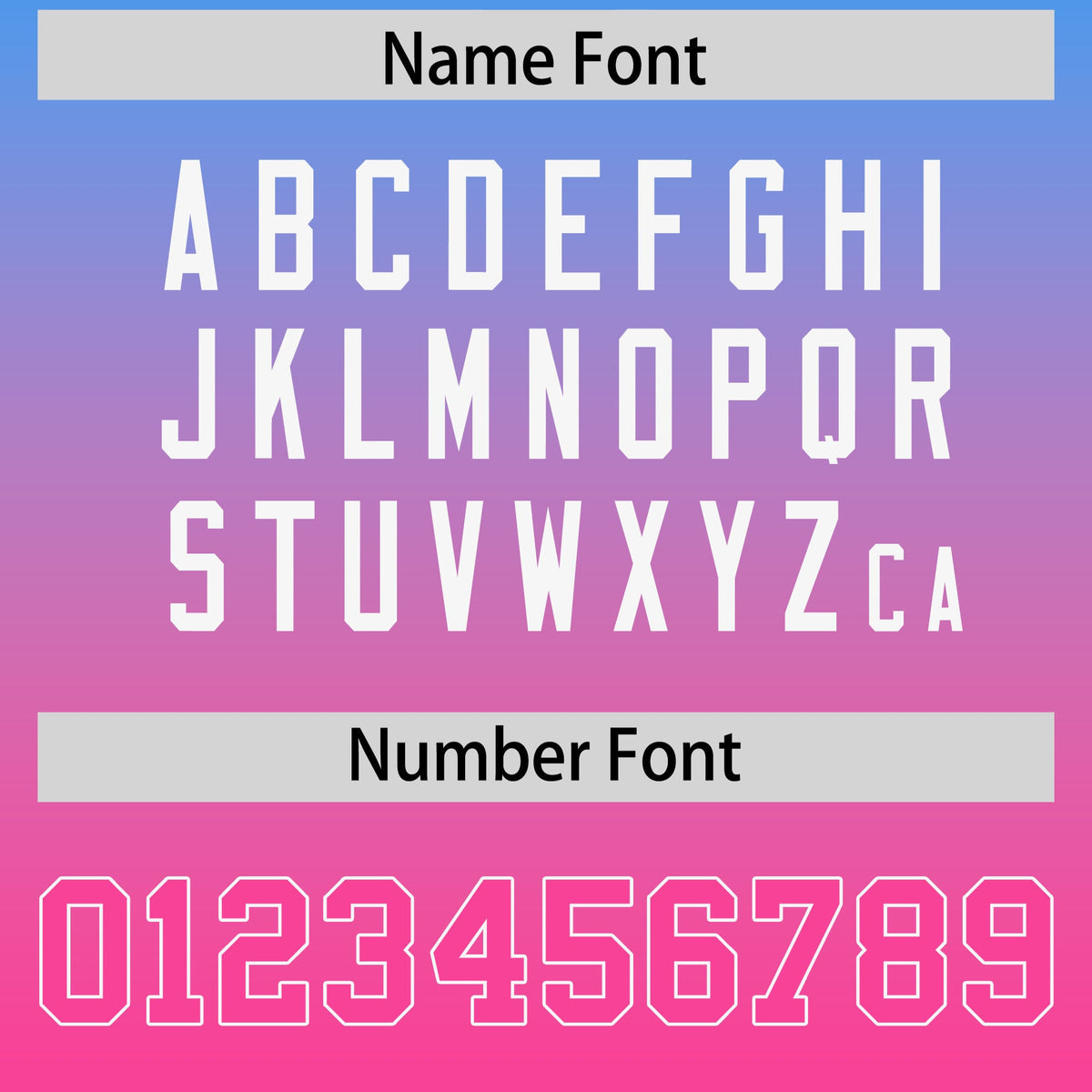 Custom Powder Blue Pink Gradient Personalized Side Pattern Authentic Football Jersey