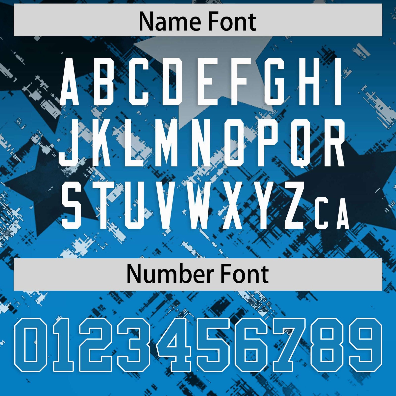 Custom Black and Panther Blue Customize Flag Football Jersey - 7v7 Uniform| KXKSHOP