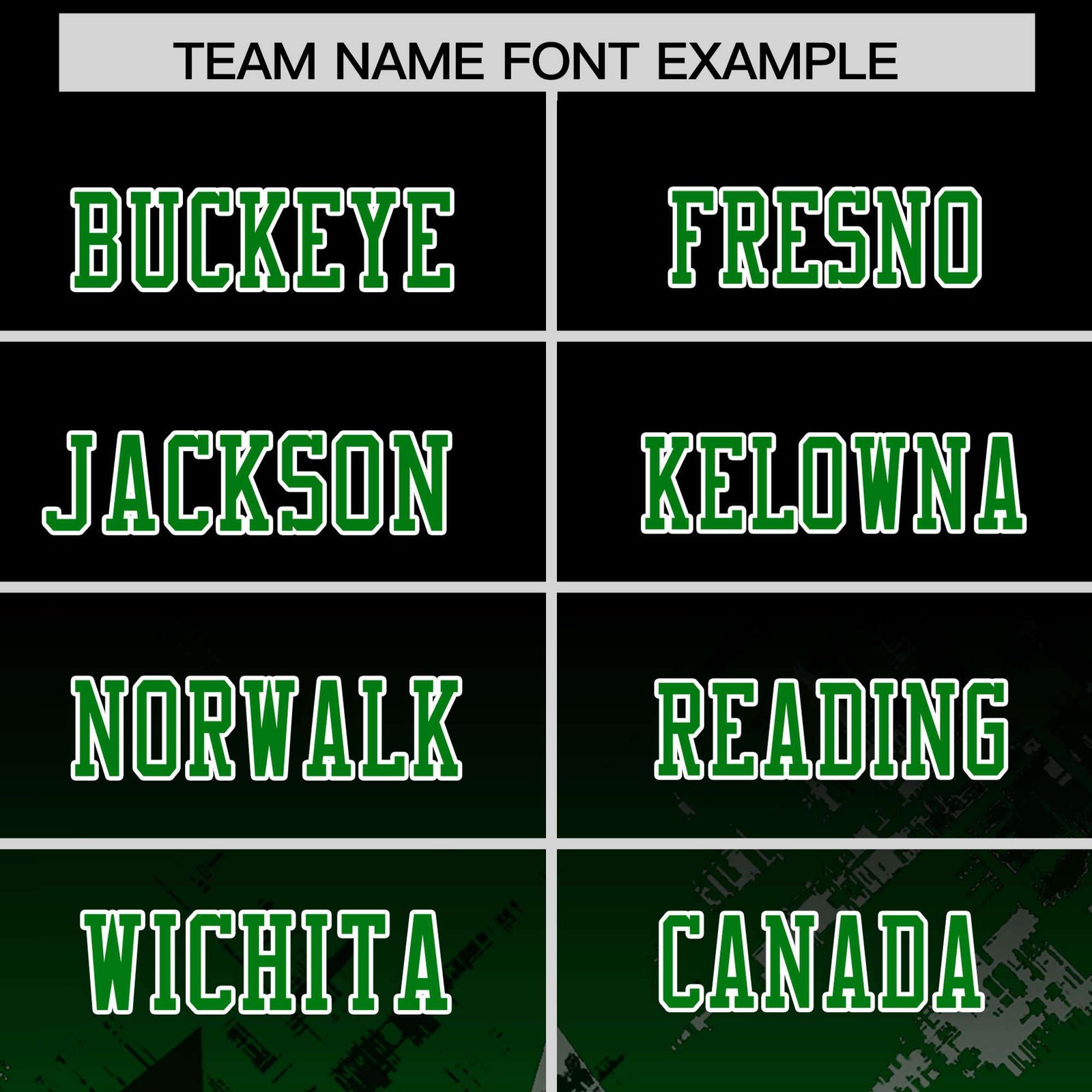 Custom Black and Kelly Green Customize Flag Football Jersey - 7v7 Uniform| KXKSHOP